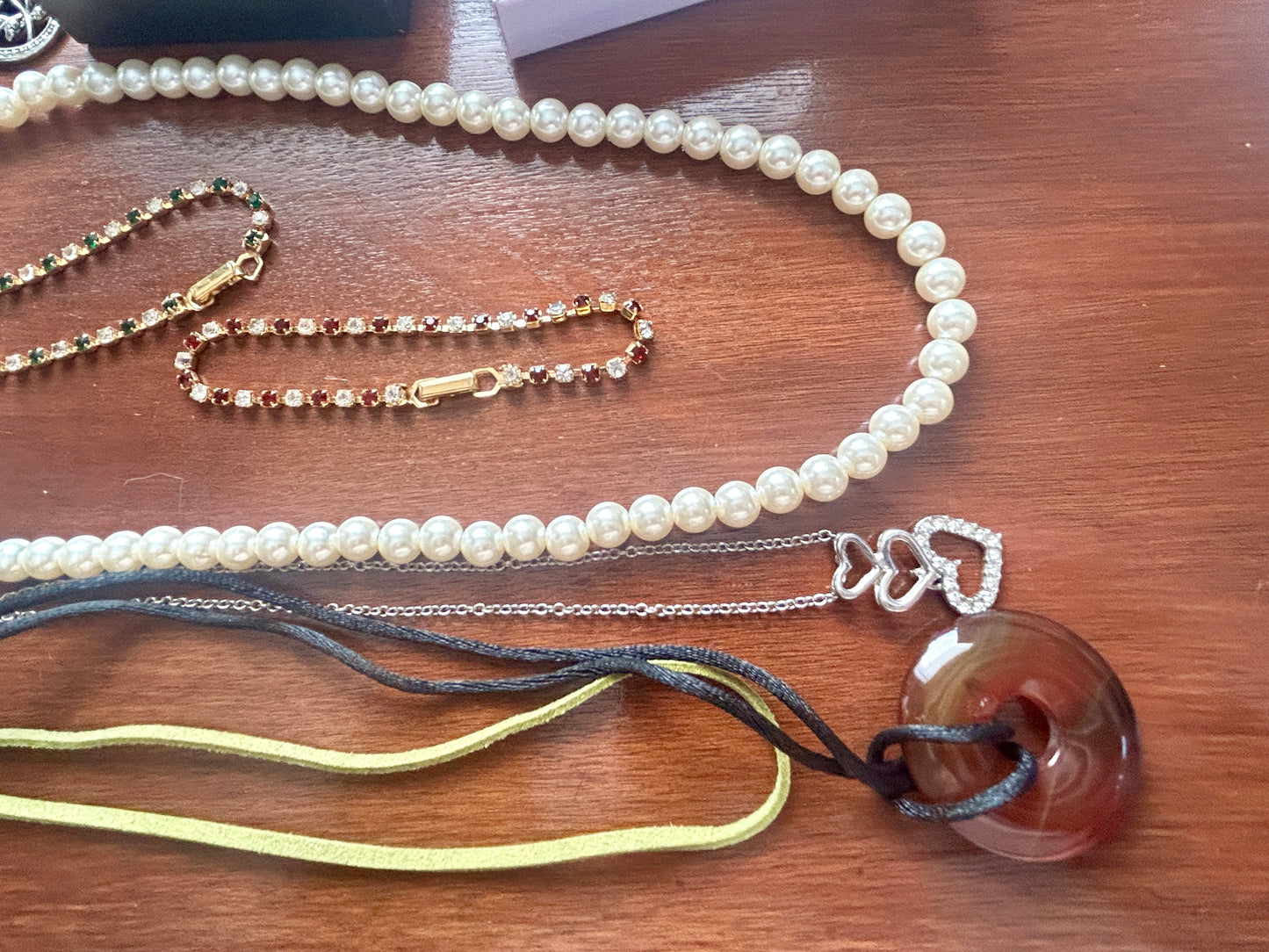 Vintage to Now Jewelry Lot Necklace Earrings Pendant Bracelet Pearl Gold Silver