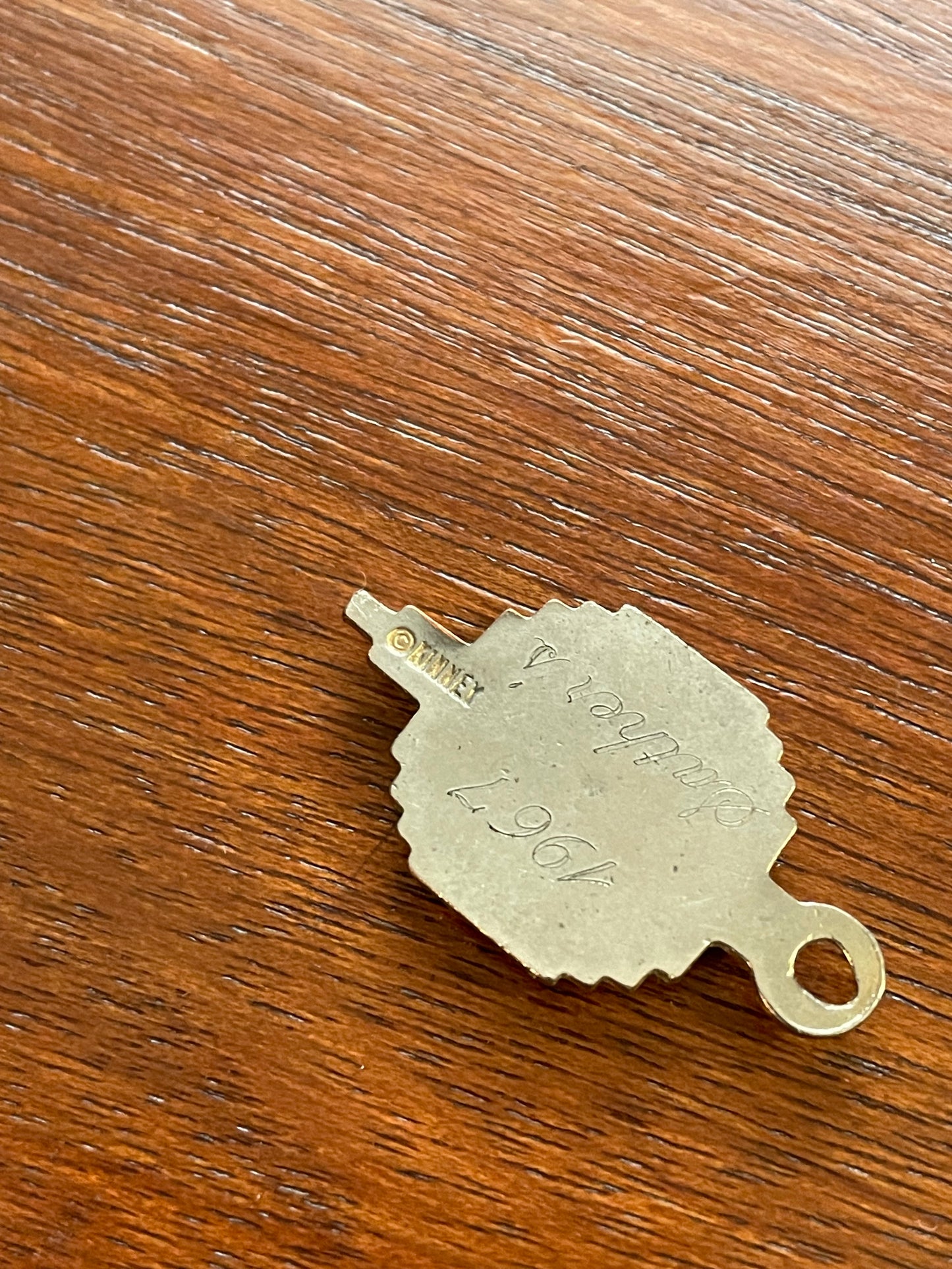 Vintage Hayden Indiana Highschool Class Pendant Kinney