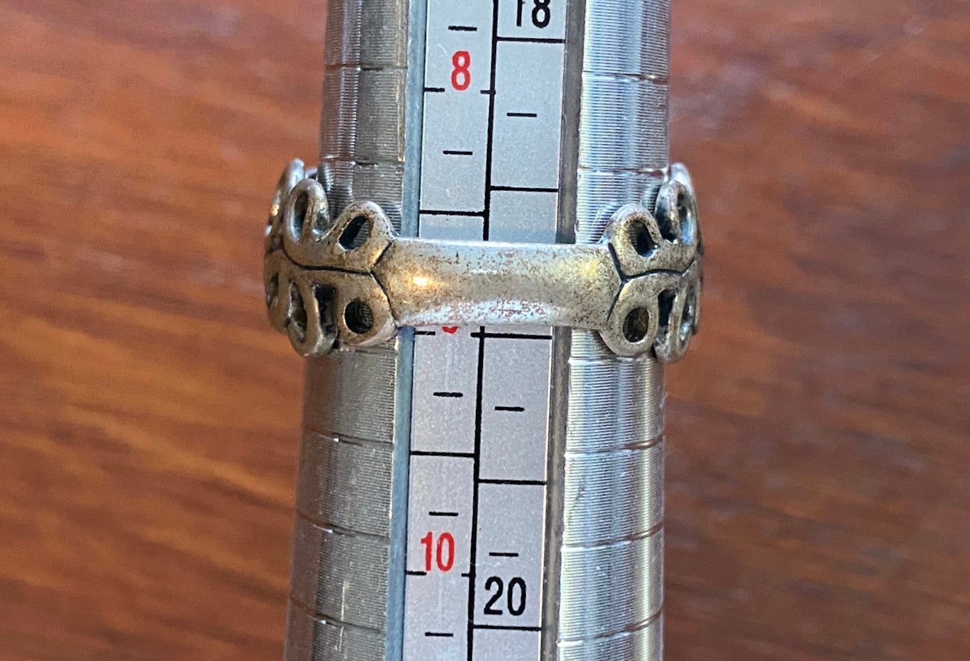 Relios by Carolyn Pollack Sterling Silver 925 Filigree Bombe Ring Sz 9