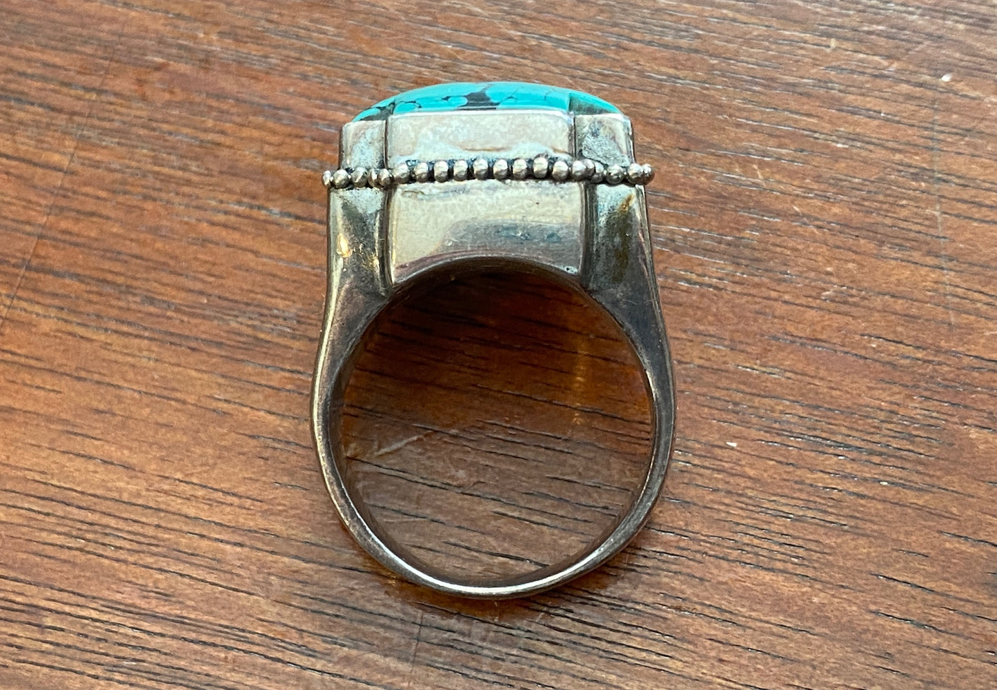 Barse Sterling Silver 925 Turquoise Ring Sz 9