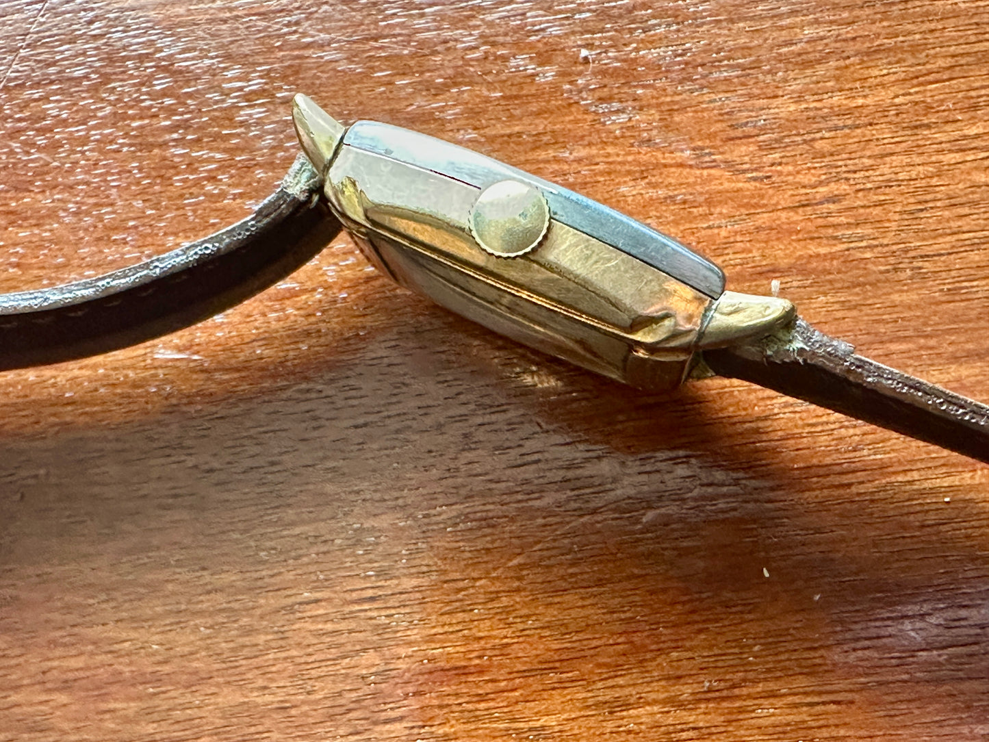 Vintage Certina Gold Manual Wind Wristwatch Watch 15j NOT WORKING