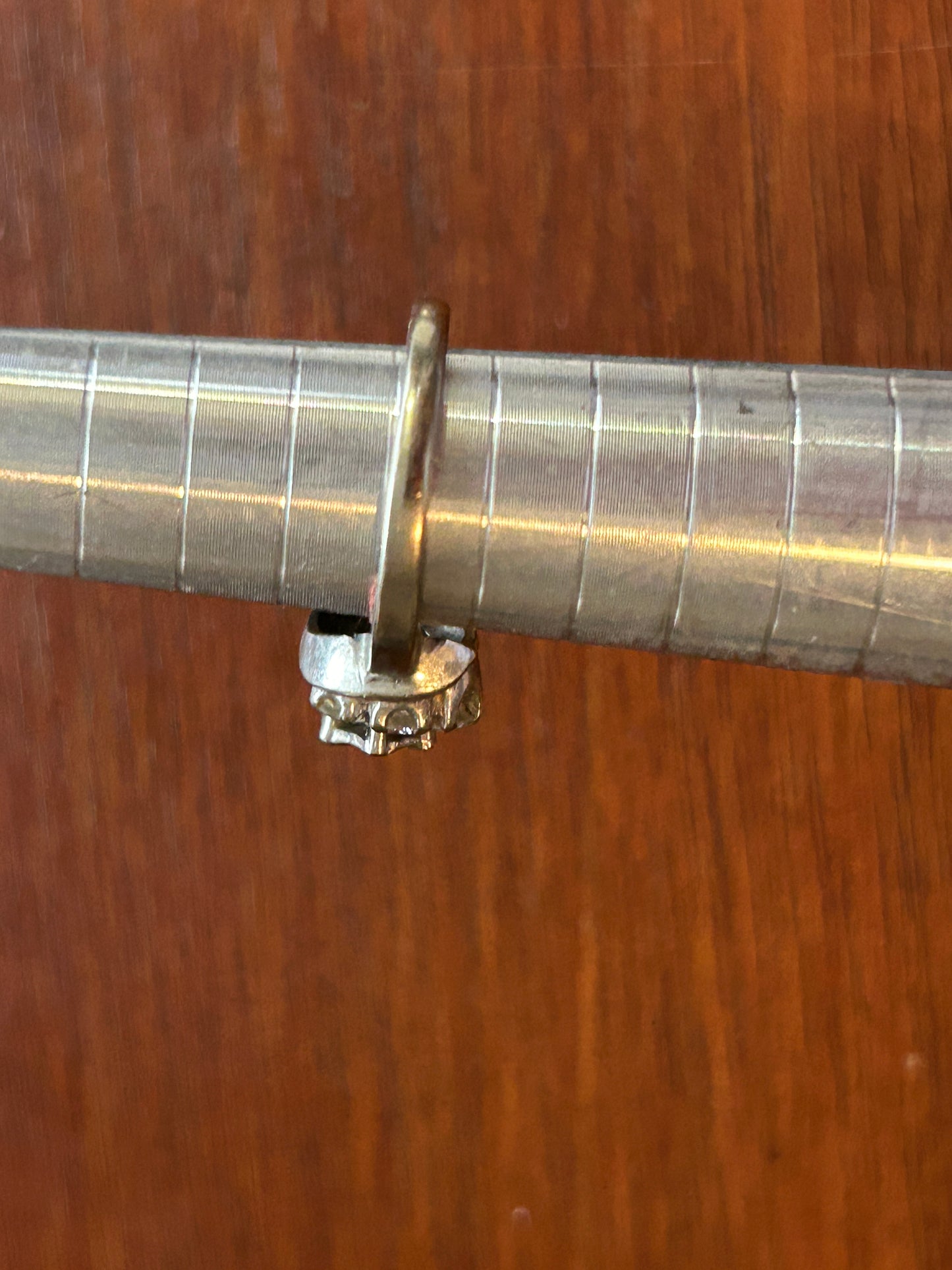 Vintage Signed CRC 14k White Gold .25ct Diamond Ring Sz 4.5
