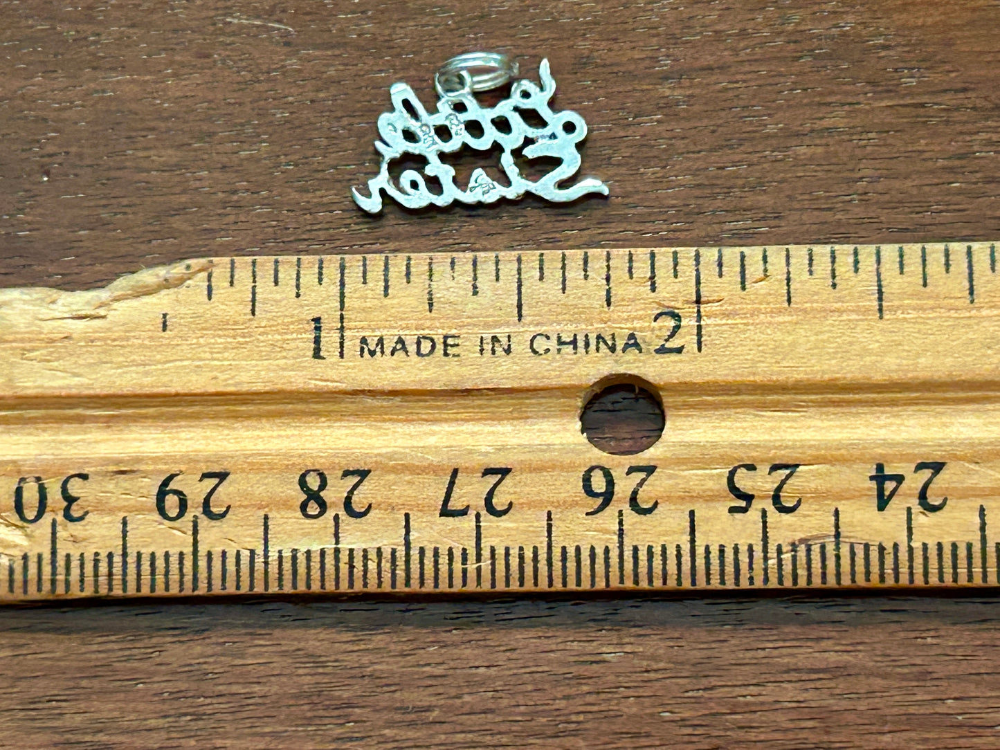 Sterling Silver 925 Little Sister Necklace Pendant Charm