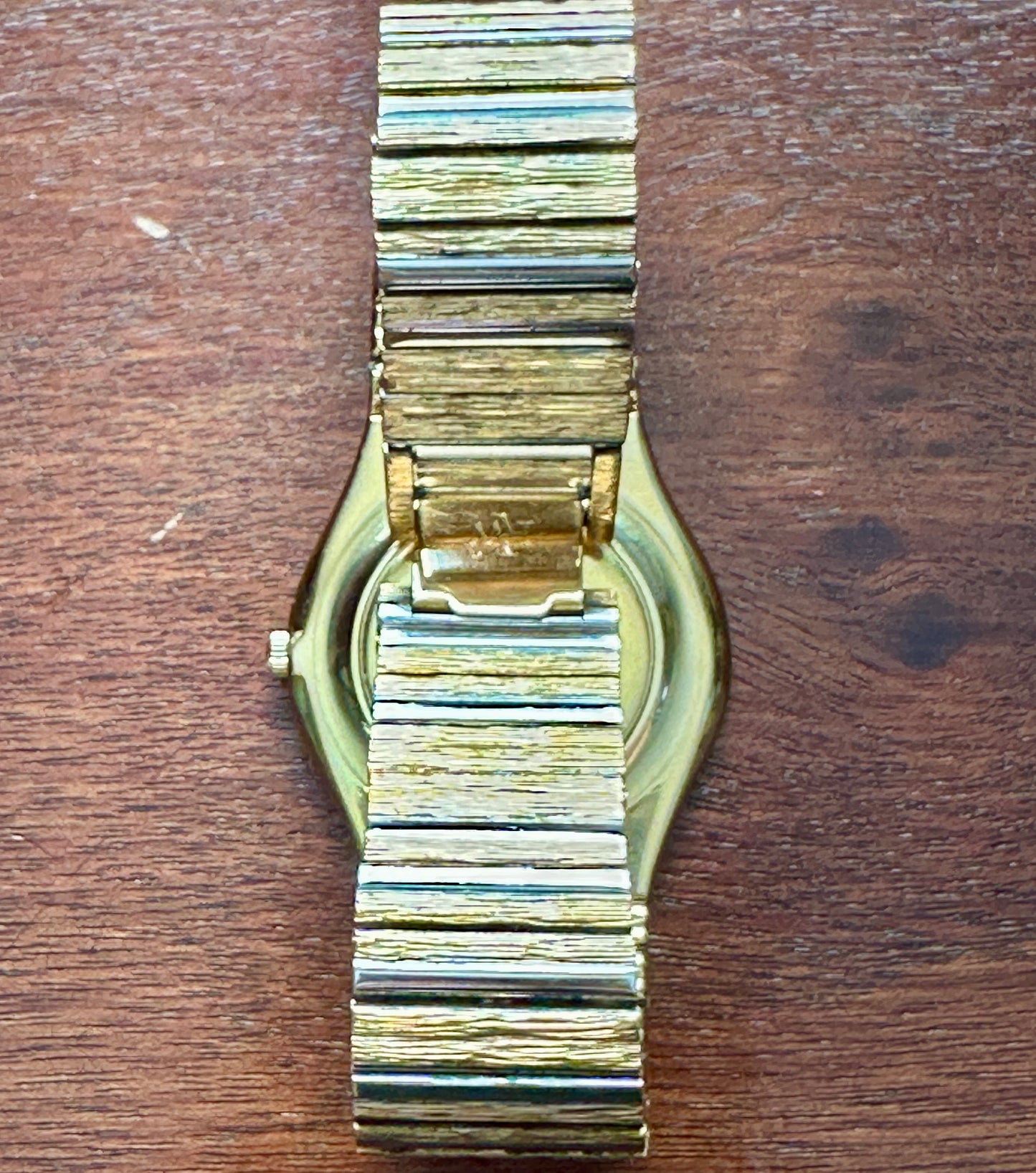 Vintage Raymond Weil 18k Yellow Gold Electro Gold Plate Wristwatch in Box