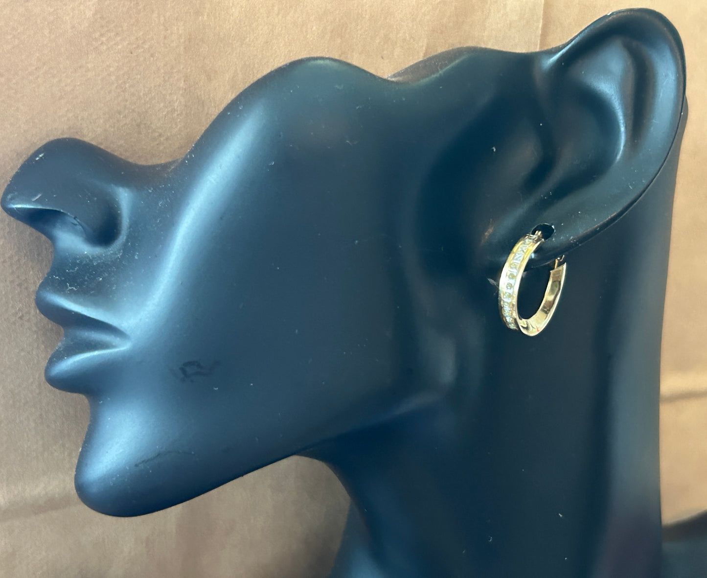 14k Yellow Gold Hoop Earrings