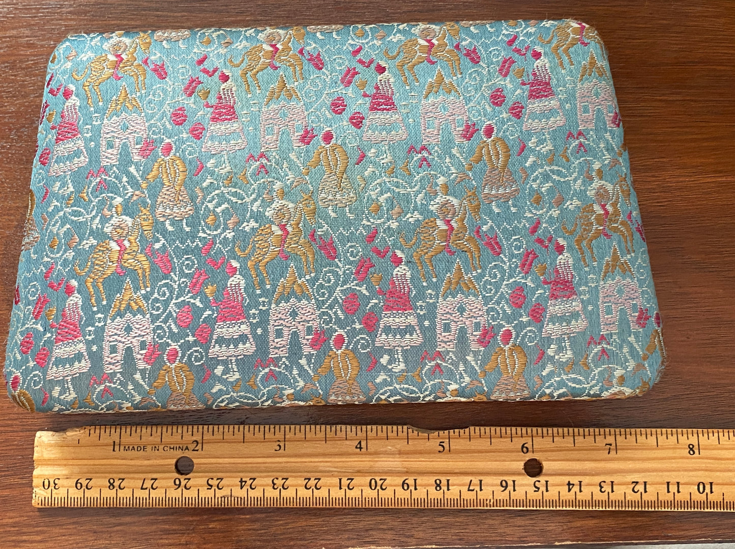 Vintage Princess Pride Creations Embroidered Horse Jewelry Box