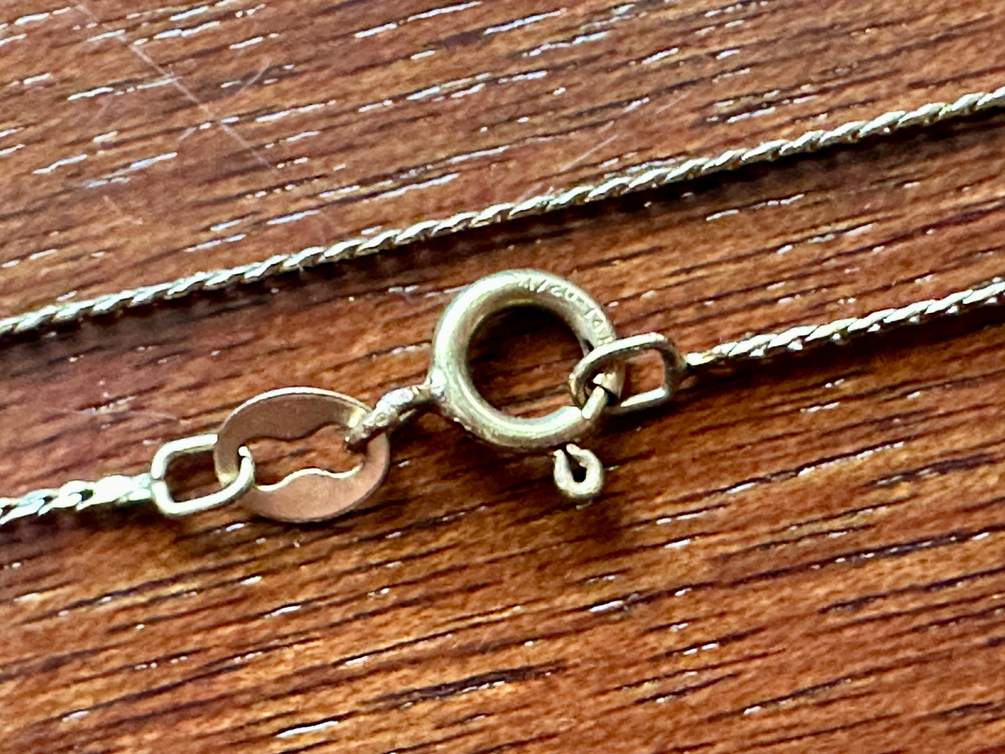Vintage 1/20 14k Yellow Gold Filled Chain Necklace