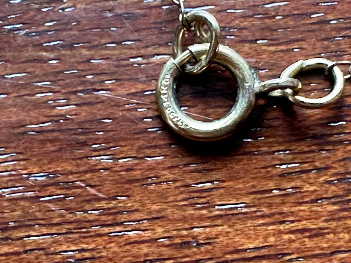 Vintage 1/20 14k Yellow Gold Filled Chain Link Necklace