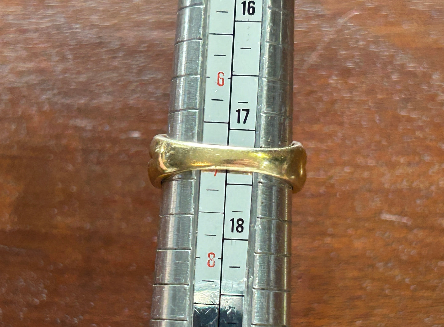 Vintage Signed FTH 14k Yellow Gold .50ctw Diamond Cluster Ring Sz 6.75
