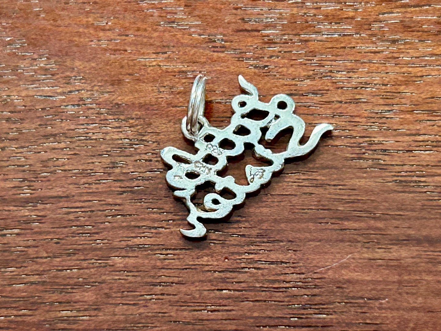 Sterling Silver 925 Little Sister Necklace Pendant Charm