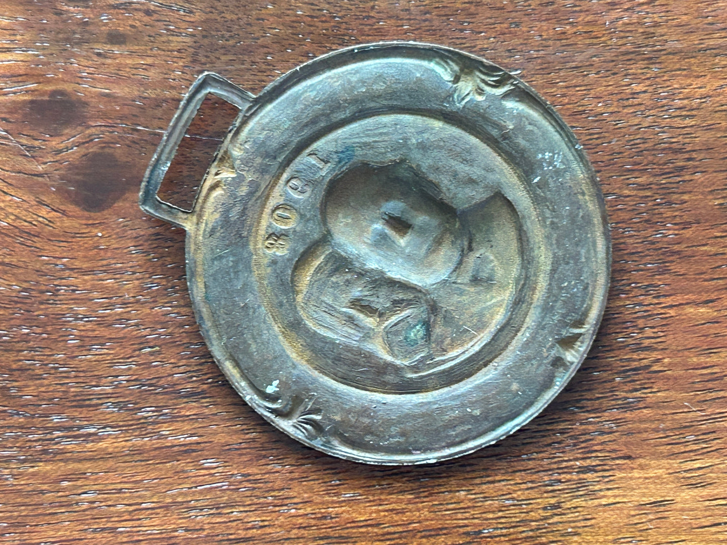 Rare Antique 1908 Presidential Campaign Race Bryan 7 Kern Watch Fob
