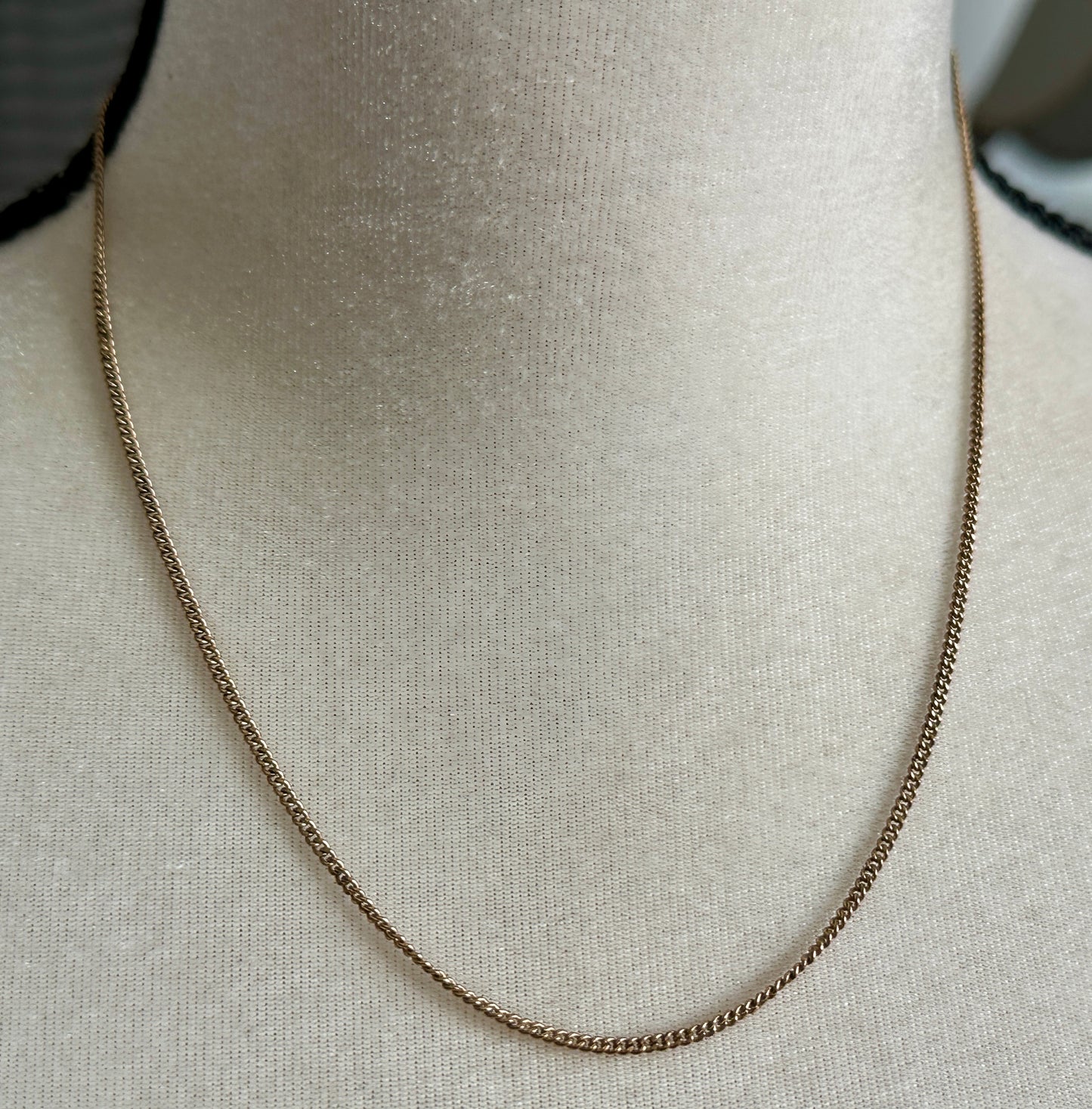 Vintage Ca Co 1/20 12k Yellow Gold Filled Chain Link Necklace