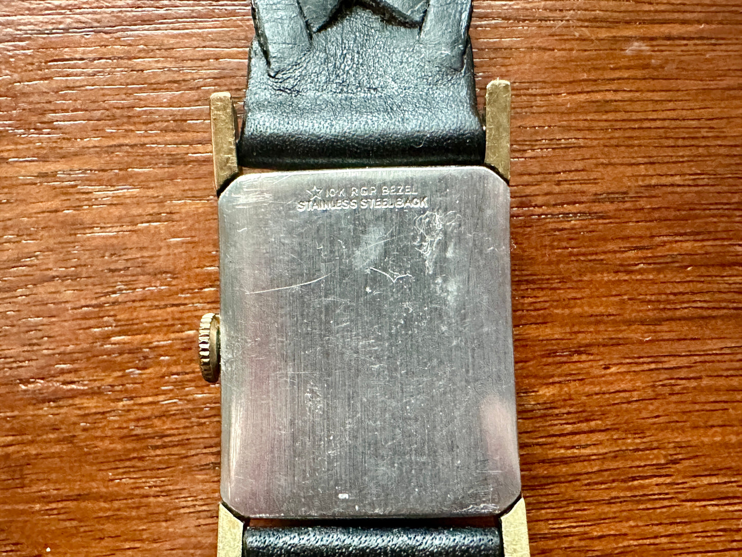 Vintage Waltham 10k Yellow Rolled Gold Wristwatch Watch 17j