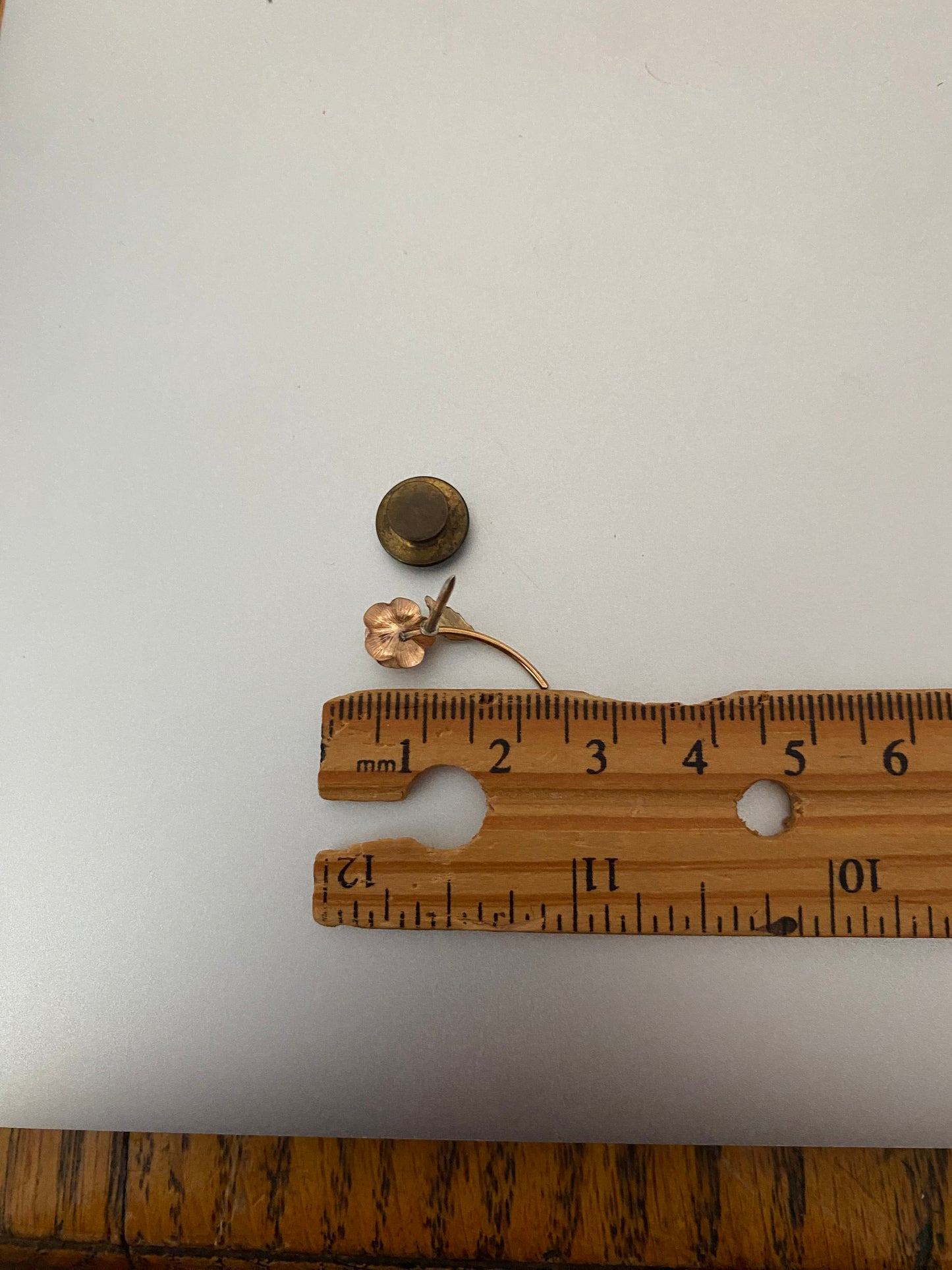 Rose Gold Filled Yellow Gold Filled Rose Pin Brooch