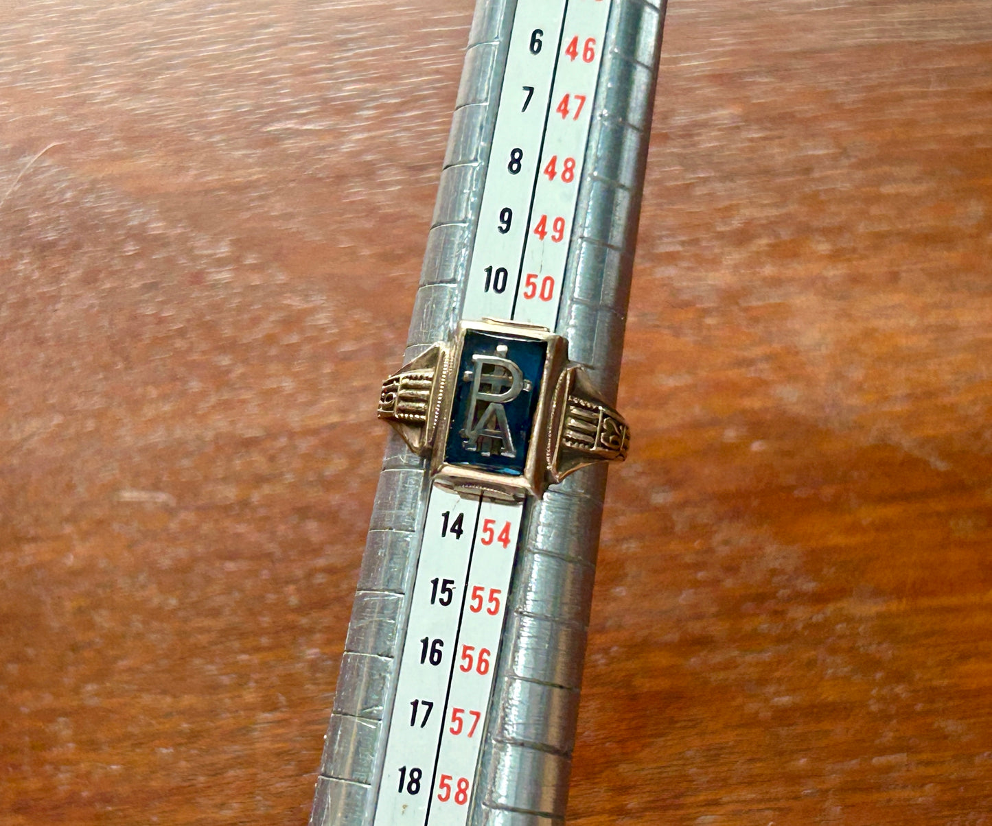 Vintage 1962 10k Yellow Gold PA School Class Ring Balfour Sz 6
