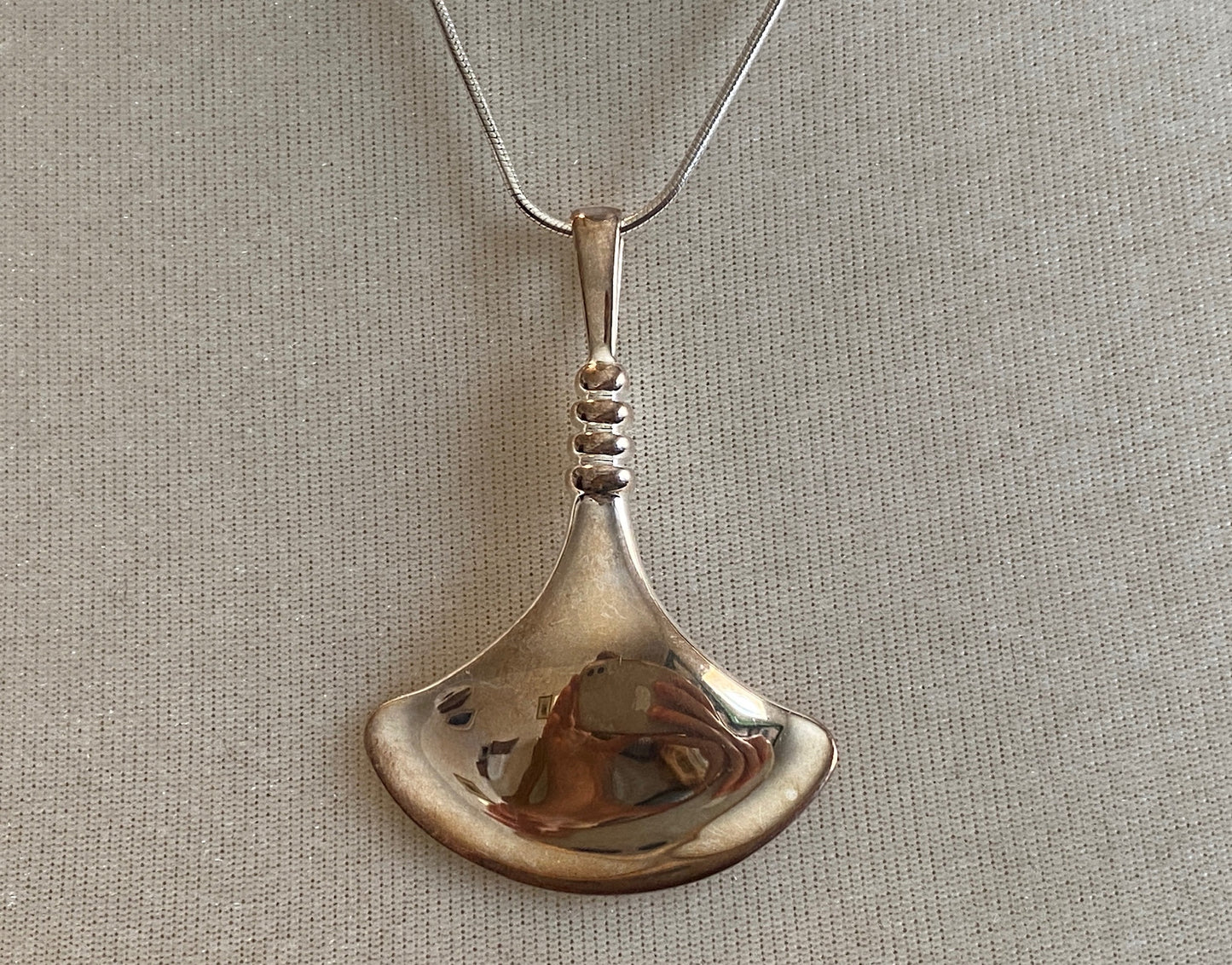 Robert Lee Morris RLM Studio Sterling Silver 925 Pendant Necklace Modern