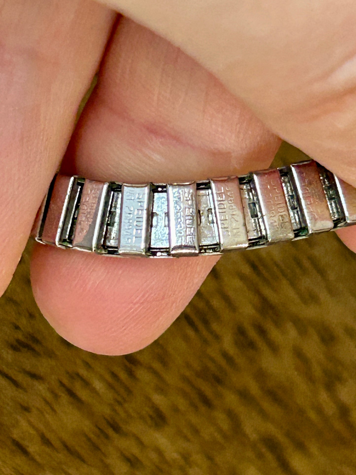 Vintage Antique 14k White Gold Diamond Women's Bulova Wristwatch Manual Wind