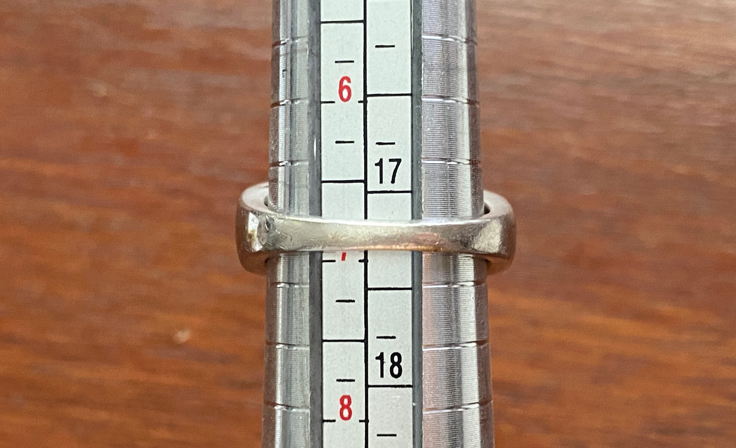 Sterling Silver 925 Baguette Round Diamond Ring Sz 7 Signed SUN