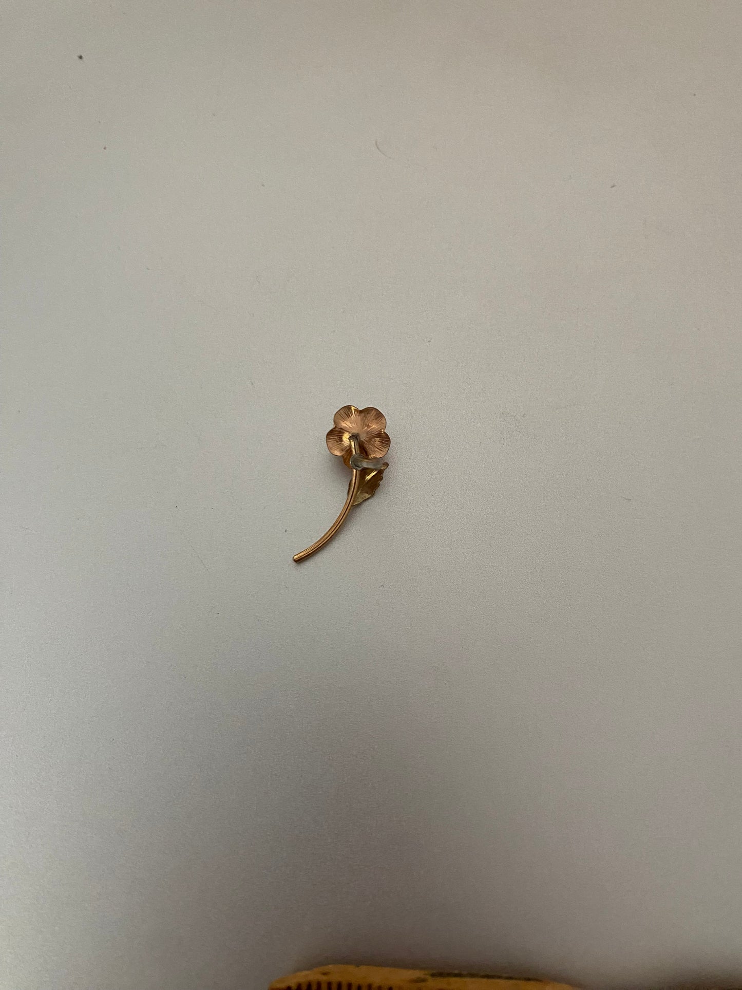 Rose Gold Filled Yellow Gold Filled Rose Pin Brooch