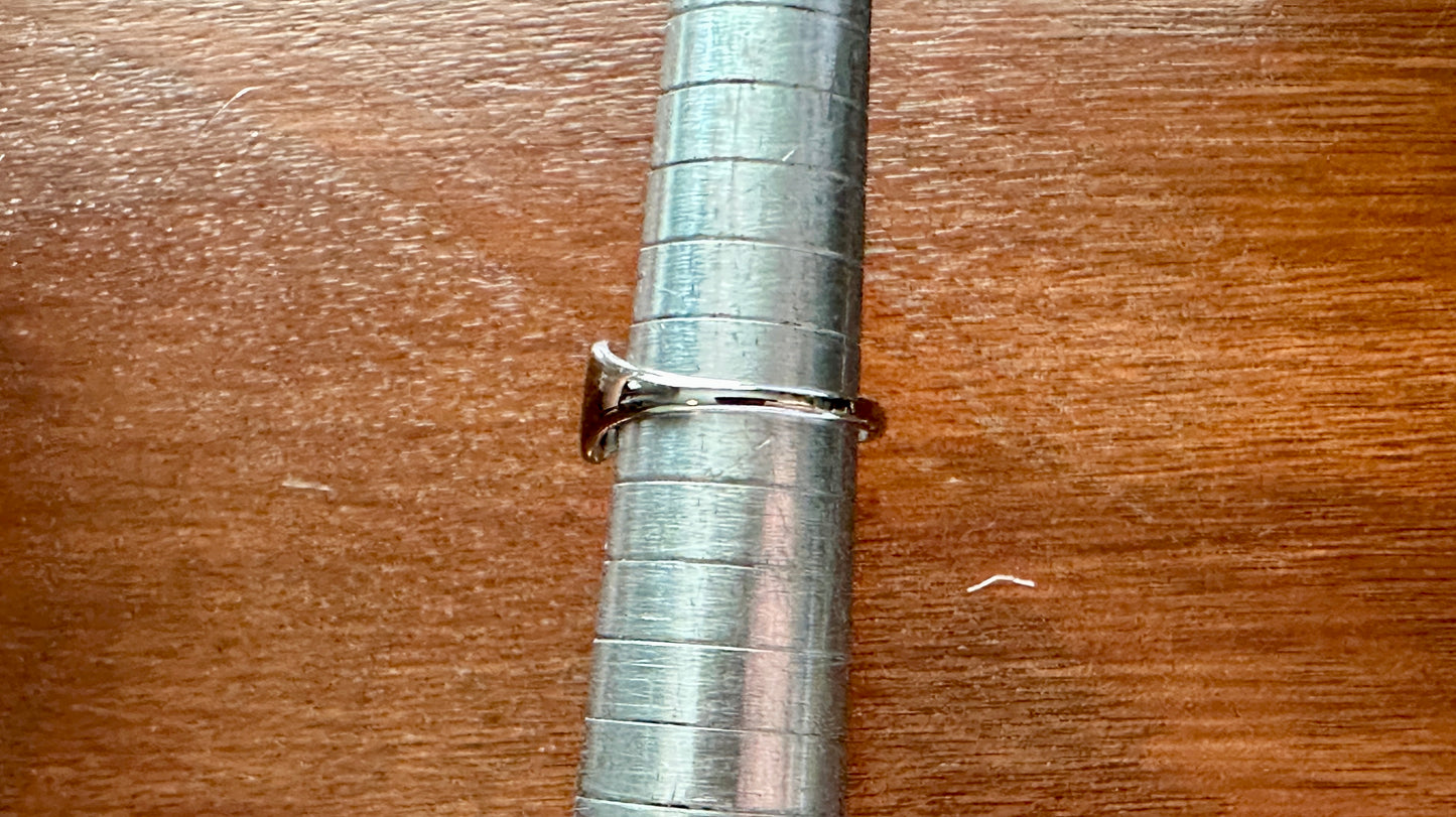 Vintage Signed Espo Sterling Silver 925 Monogram Letter Signet Ring B Sz 6