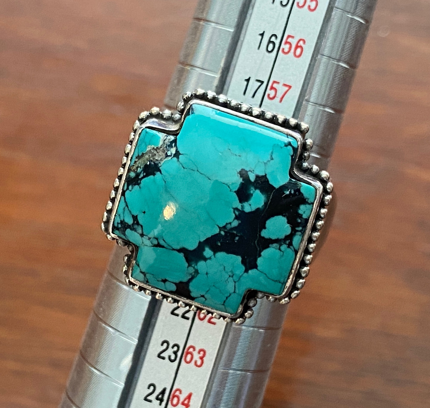 Barse Sterling Silver 925 Turquoise Ring Sz 9