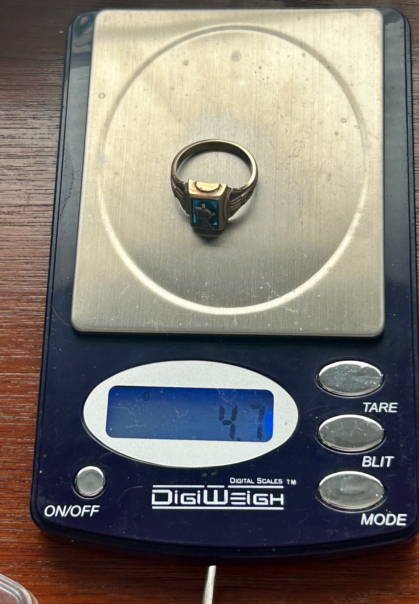 Vintage 1962 10k Yellow Gold PA School Class Ring Balfour Sz 6
