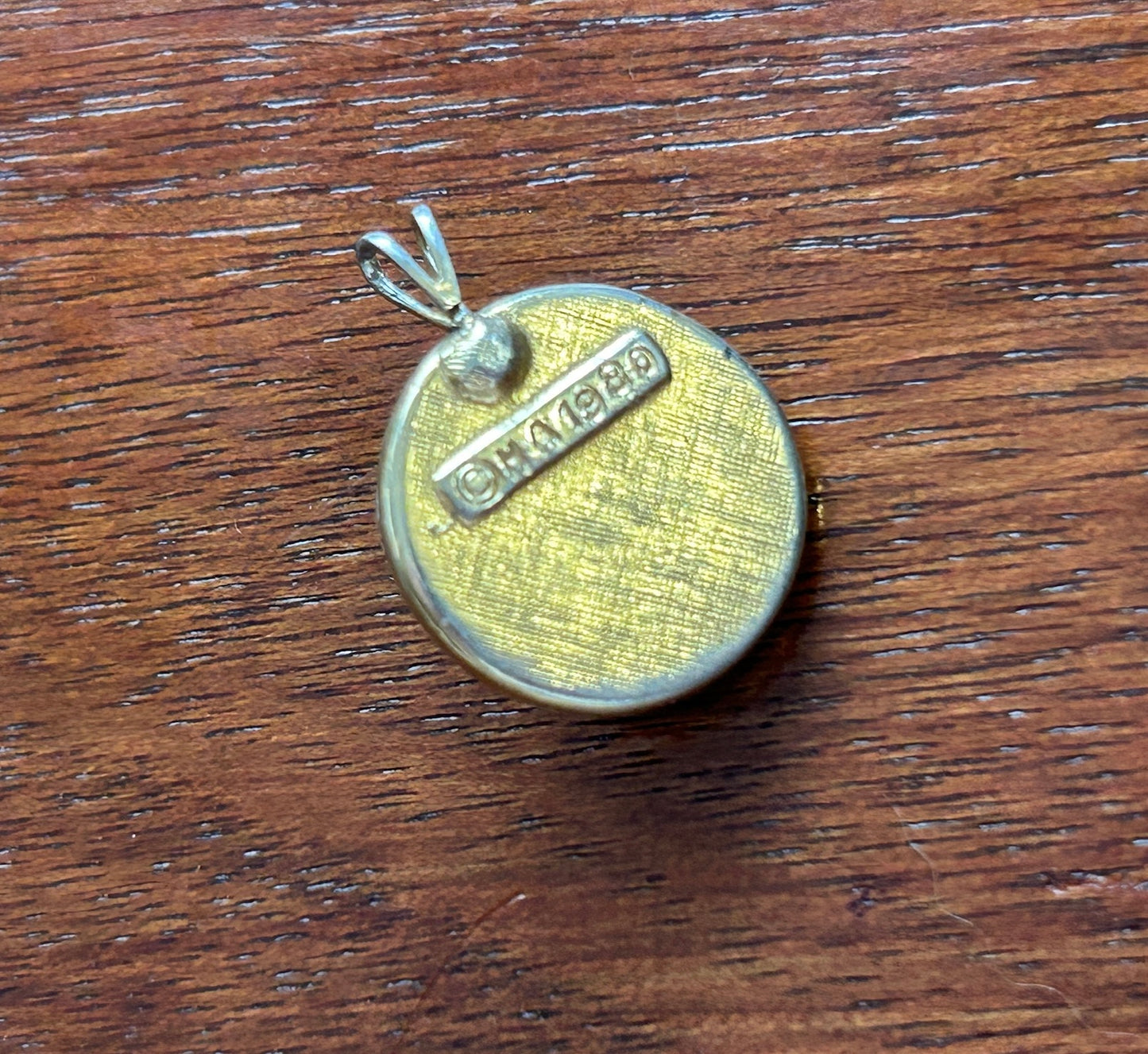 Vintage 1980 Hallmark Kermit the Frog Resin Necklace Pendant Charm