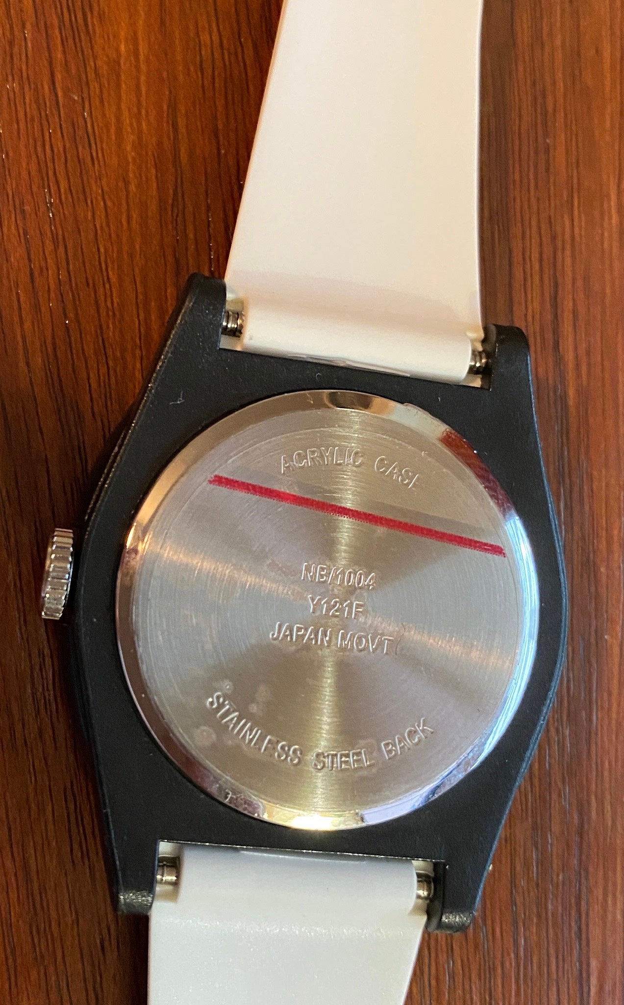 Vintage 80's 90's NOS Memphis Style Wristwatch Post Modern Quartz