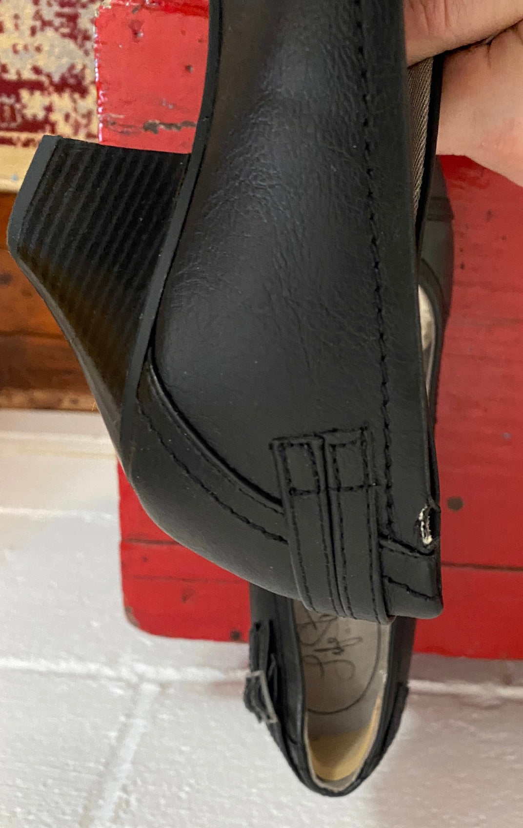 New Opened Box Women's LifeStride 9 M Give, Black Lansing Slip On Pump