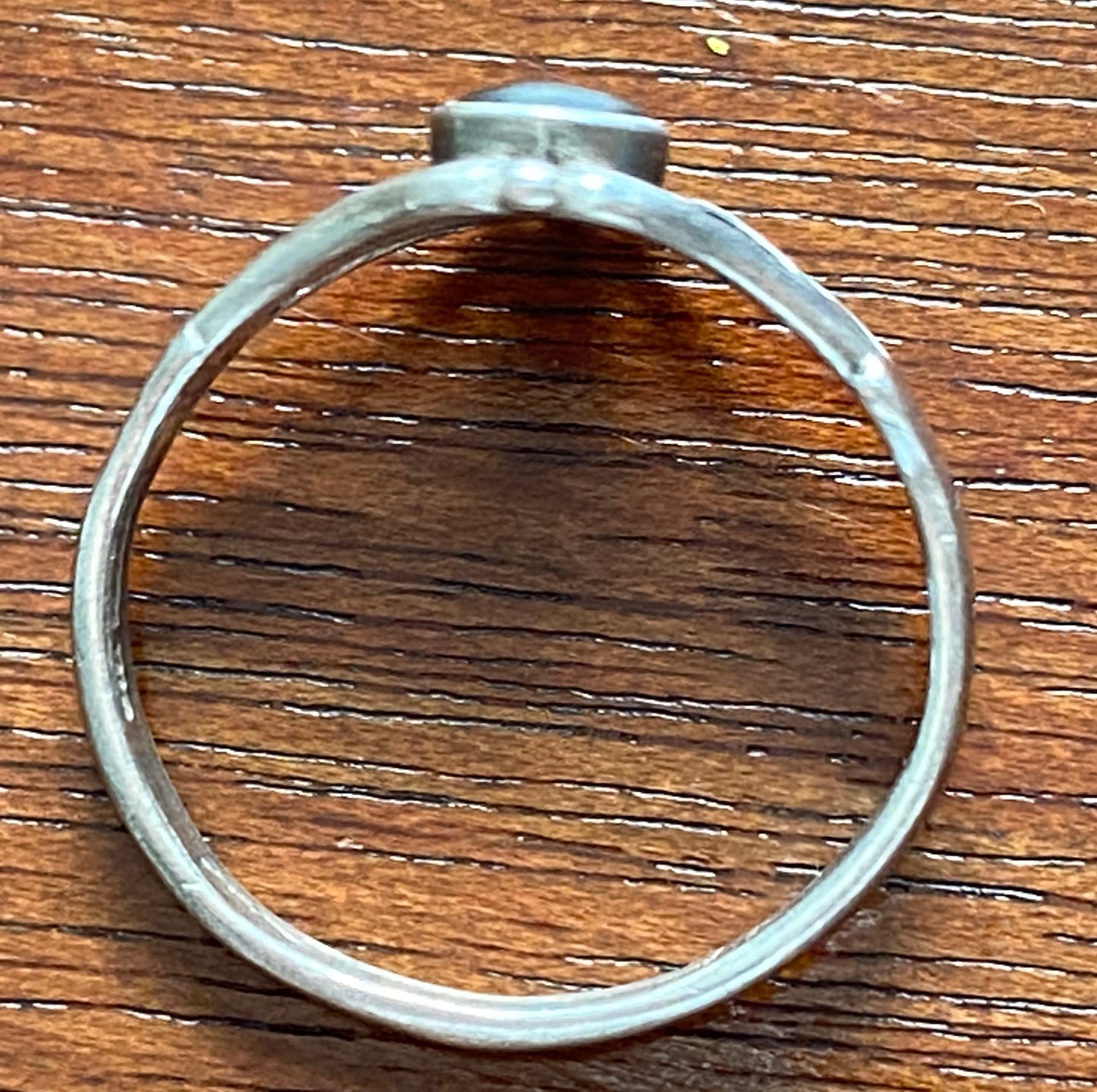 Vintage Style Sterling Silver 925 Onyx Filigree Open Work Ring Sz 6.75