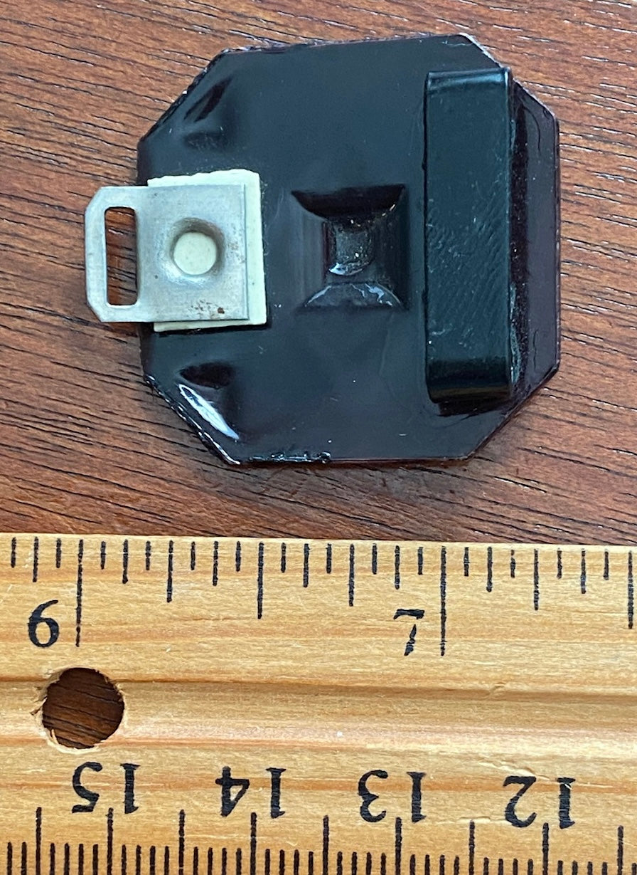Vintage Antique Plastic Celluloid Art Deco Belt Buckle