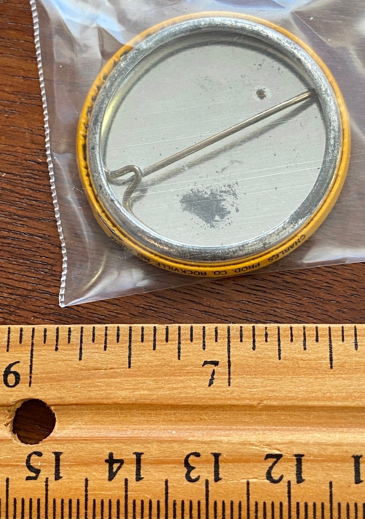 Vintage Grand Trunk Railway System Souvenir Button Pin