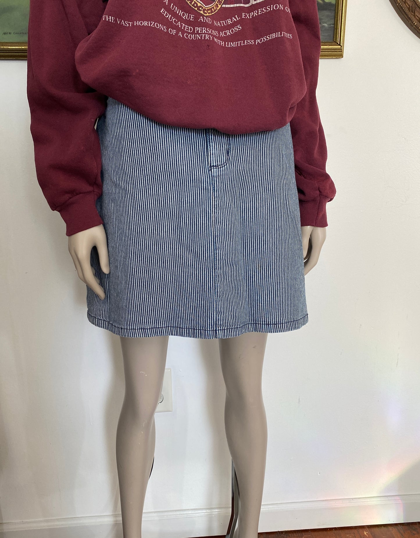 Vintage Lee Authentic Institution of Co-Ed Co-Education Sweatshirt Sz L