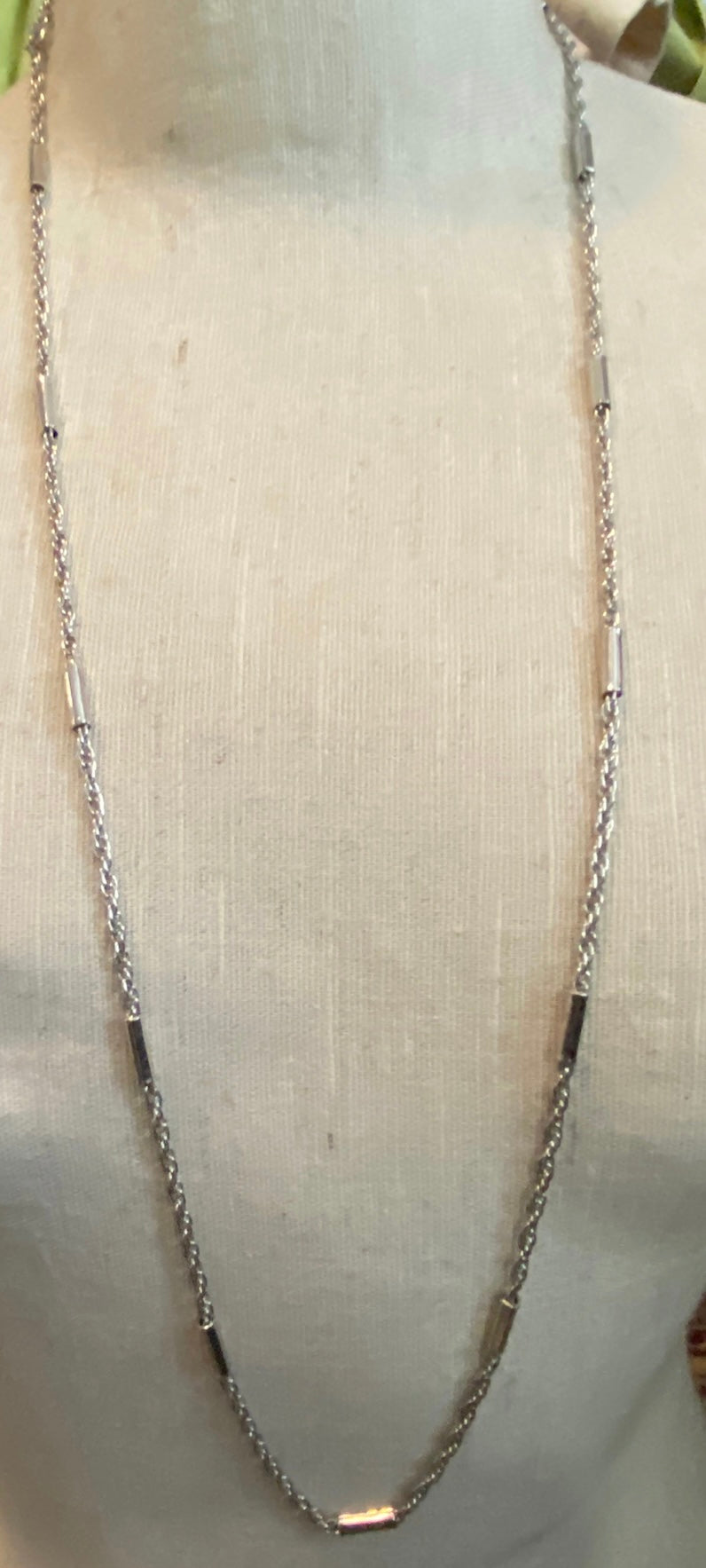 Lot of 5 Vintage to Now Chain Link Necklaces Choker Gold Silver Faux Pearl Victorian Style