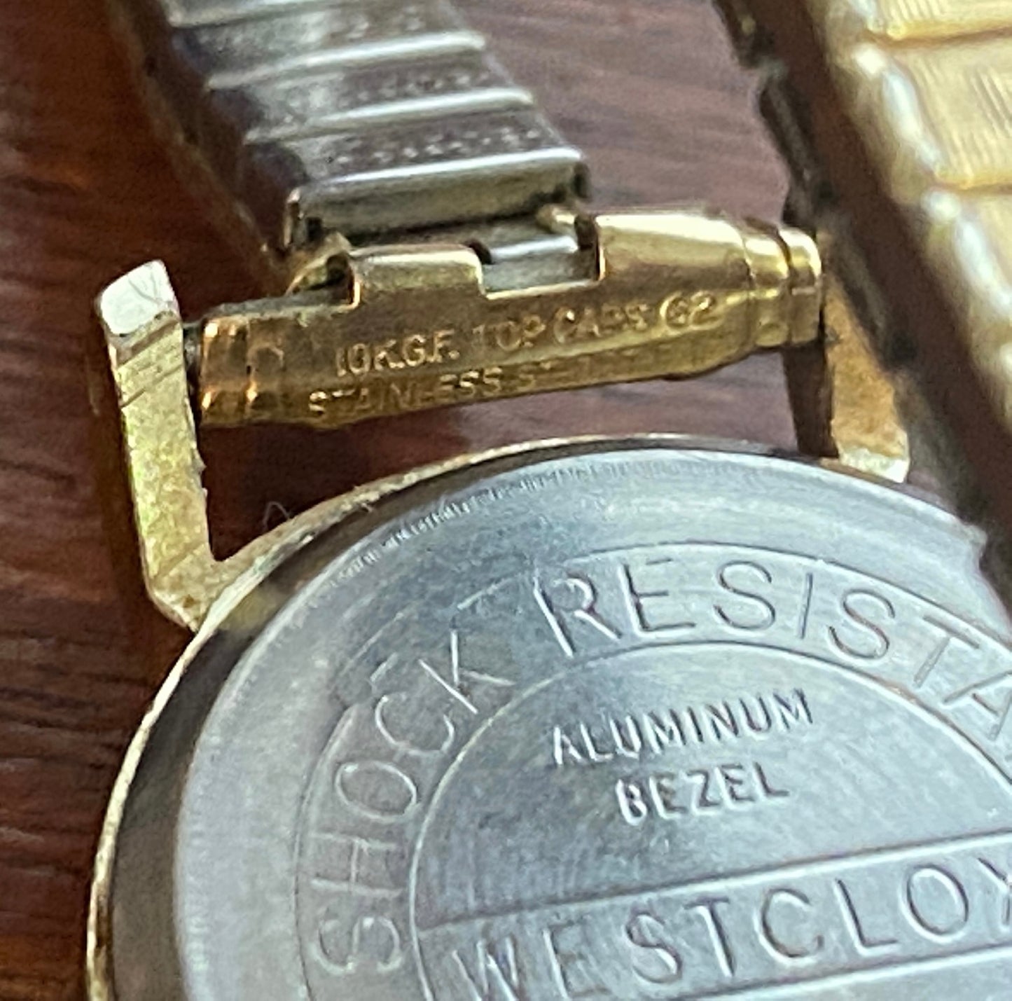 Vintage Westclox LaSalle 10k Rolled Gold Wristwatch AS IS Not Working