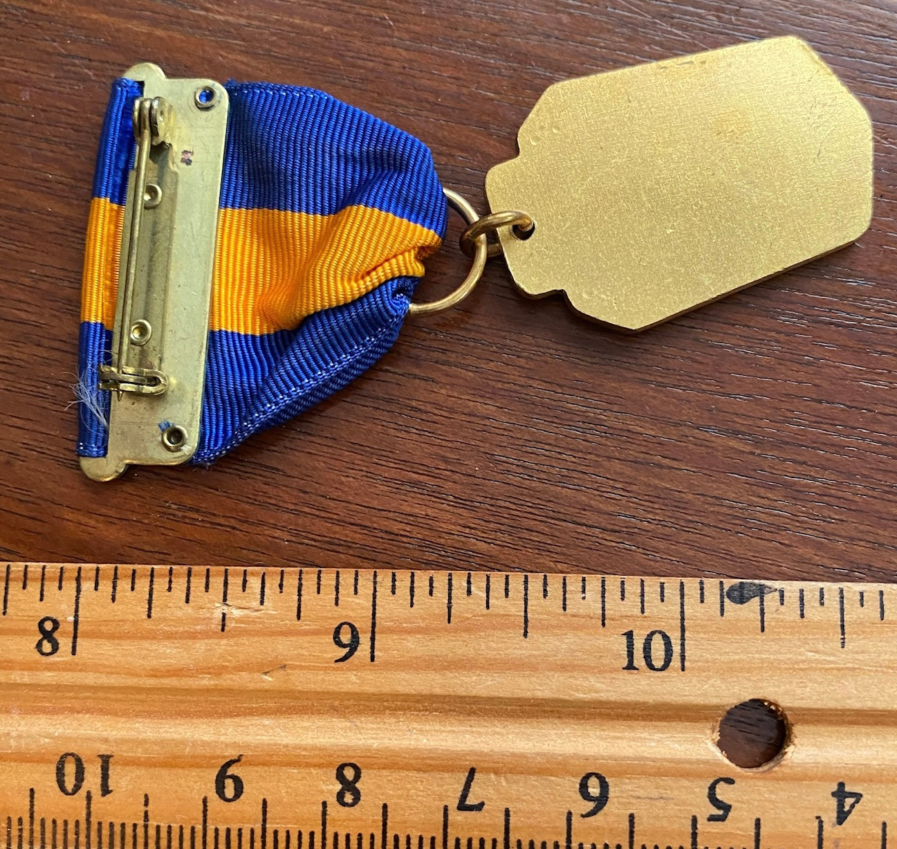 Vintage Indiana Central Southern School Music Association Ribbon Brooch Medal