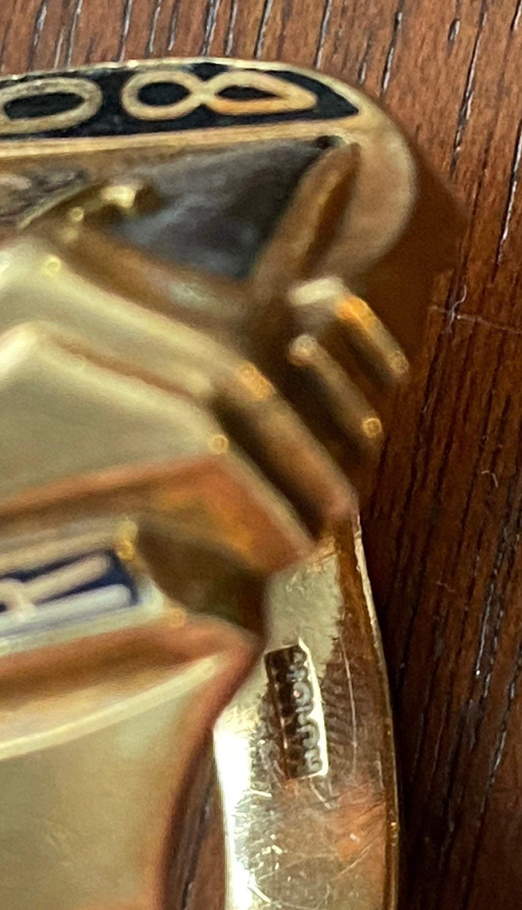 Vintage 1968 10k Yellow Gold Madison High School Class Ring Sz 8