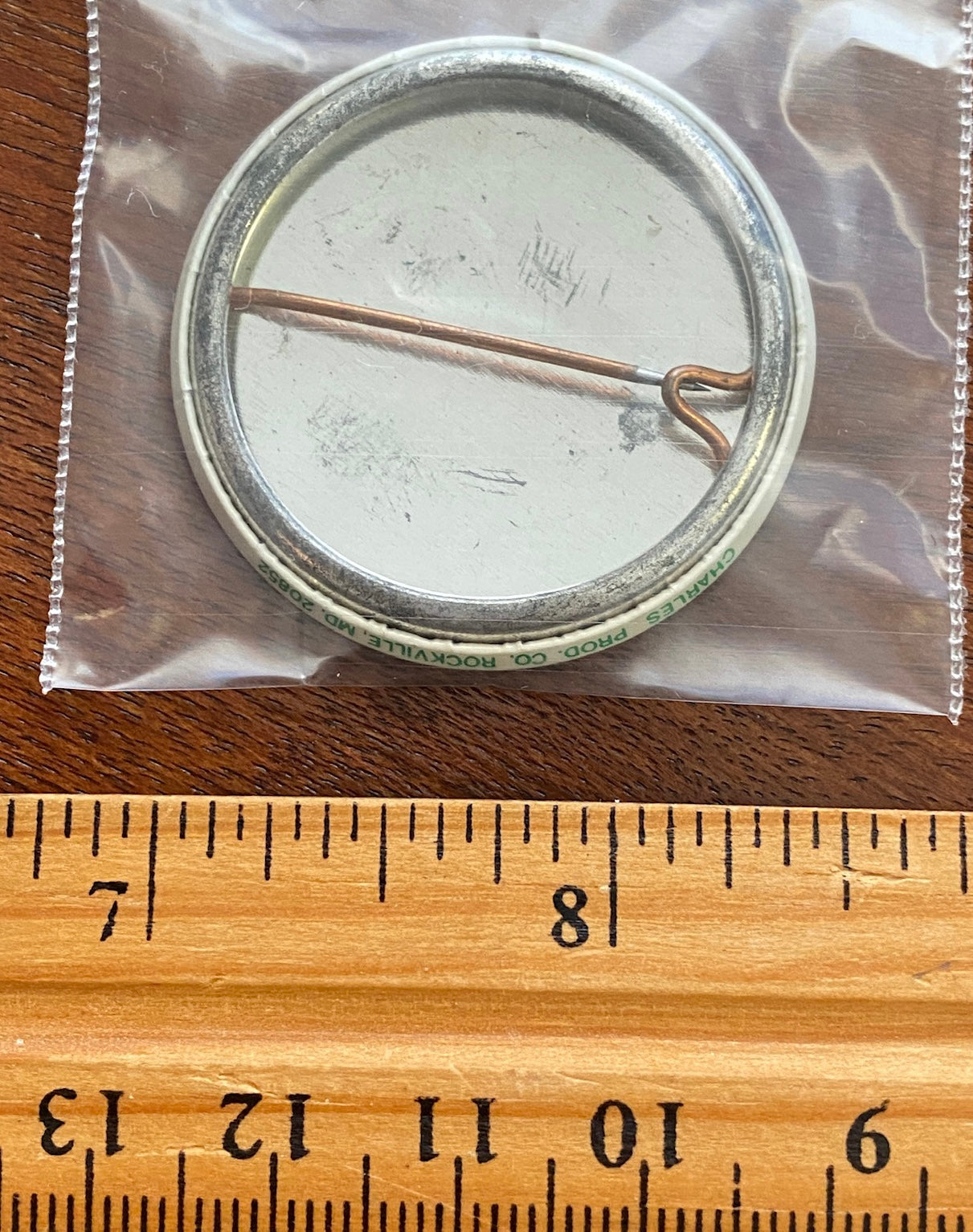 Penn Central Souvenir Railroad Train Button Pin