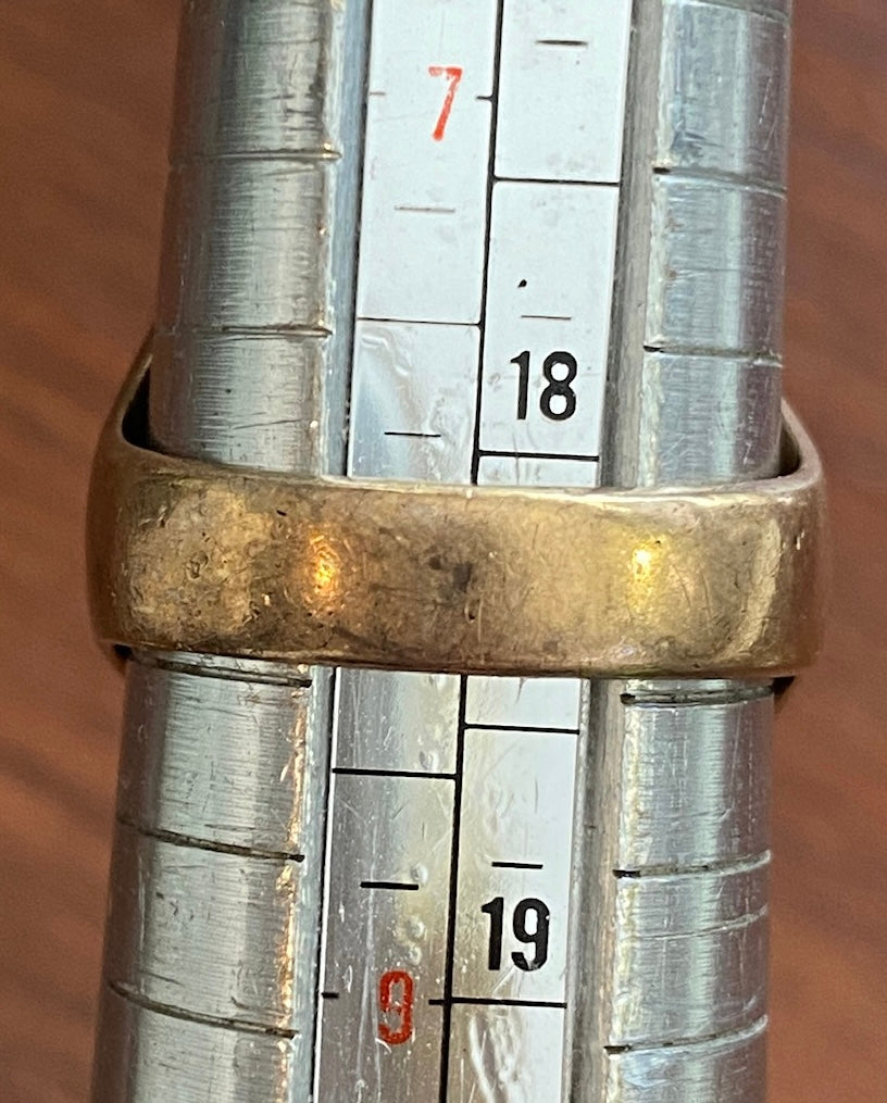 Vintage 1968 10k Yellow Gold Madison High School Class Ring Sz 8