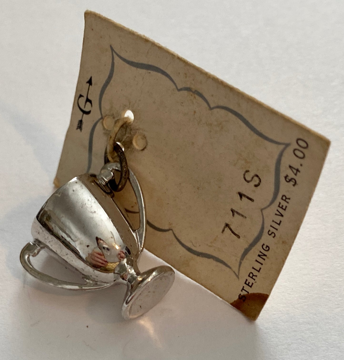 Vintage Sterling Silver 925 Worlds Greatest Golfer Trophy Charm