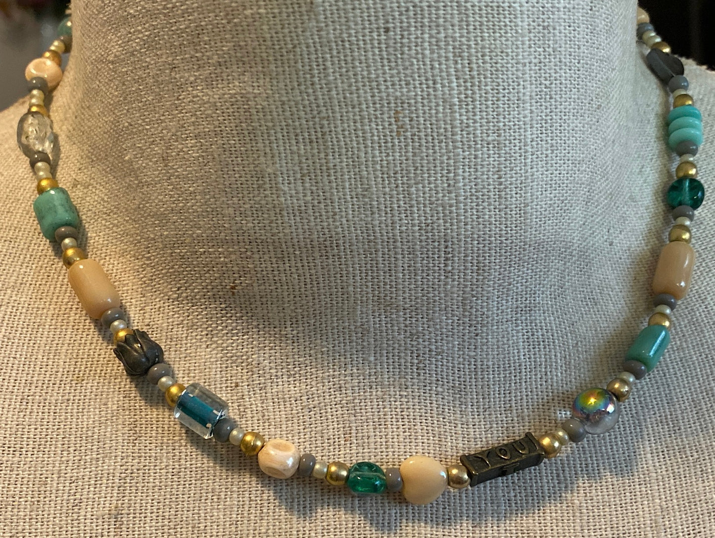 14k Yellow Gold Hematite Polished Stone I Love You Moon Star Jewelry Set