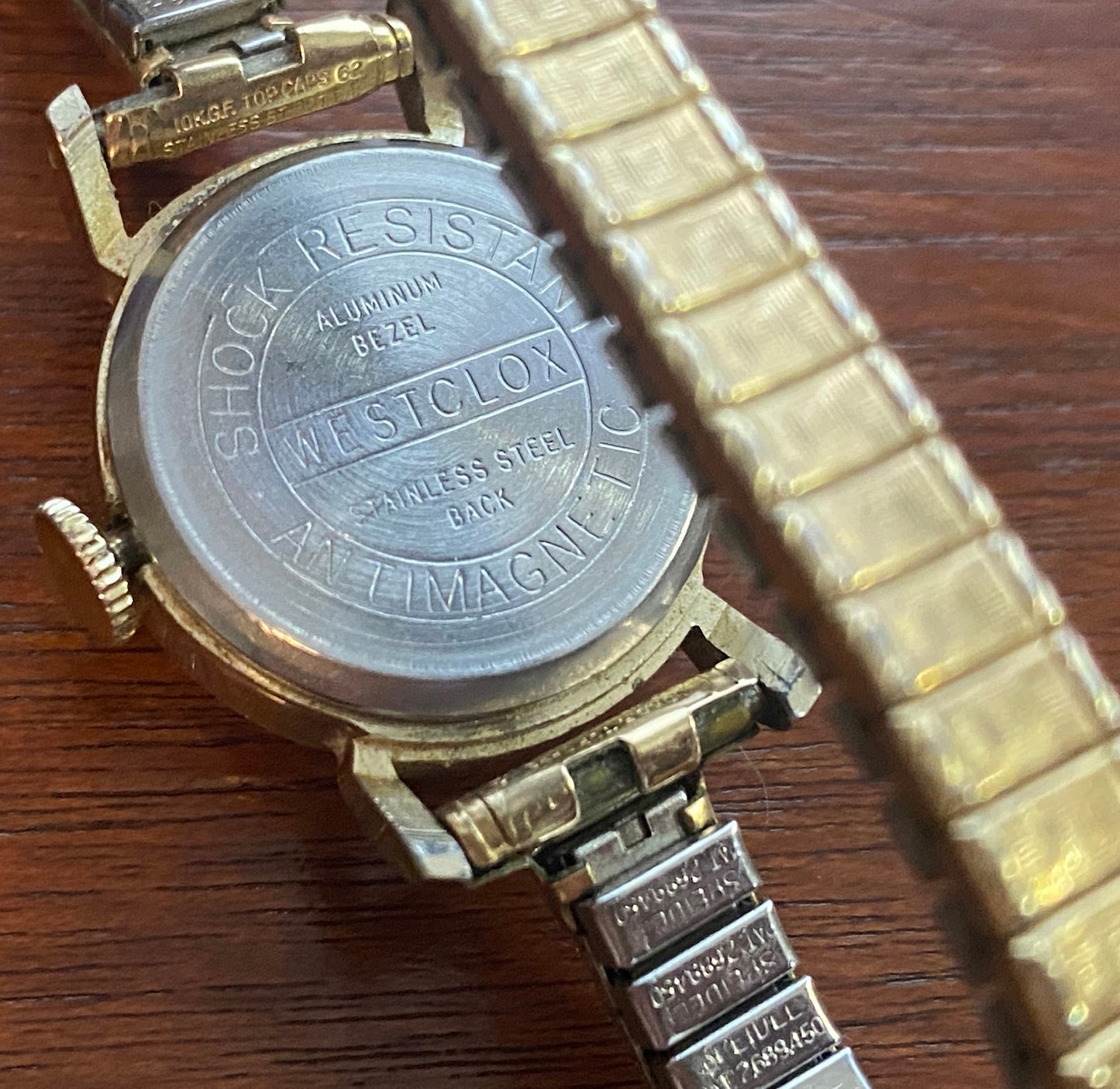 Vintage Westclox LaSalle 10k Rolled Gold Wristwatch AS IS Not Working