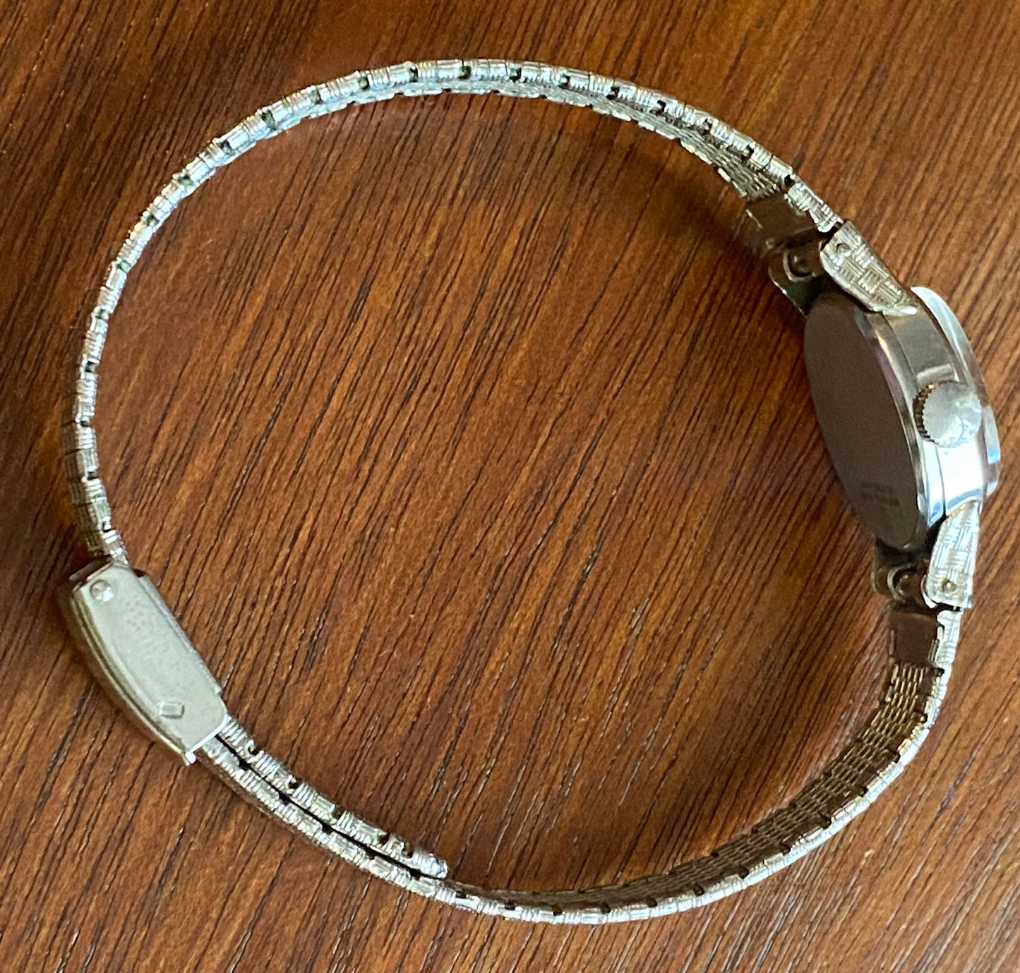 Vintage Woman's Elgin Manual Wind Wristwatch 17J Oval Dial