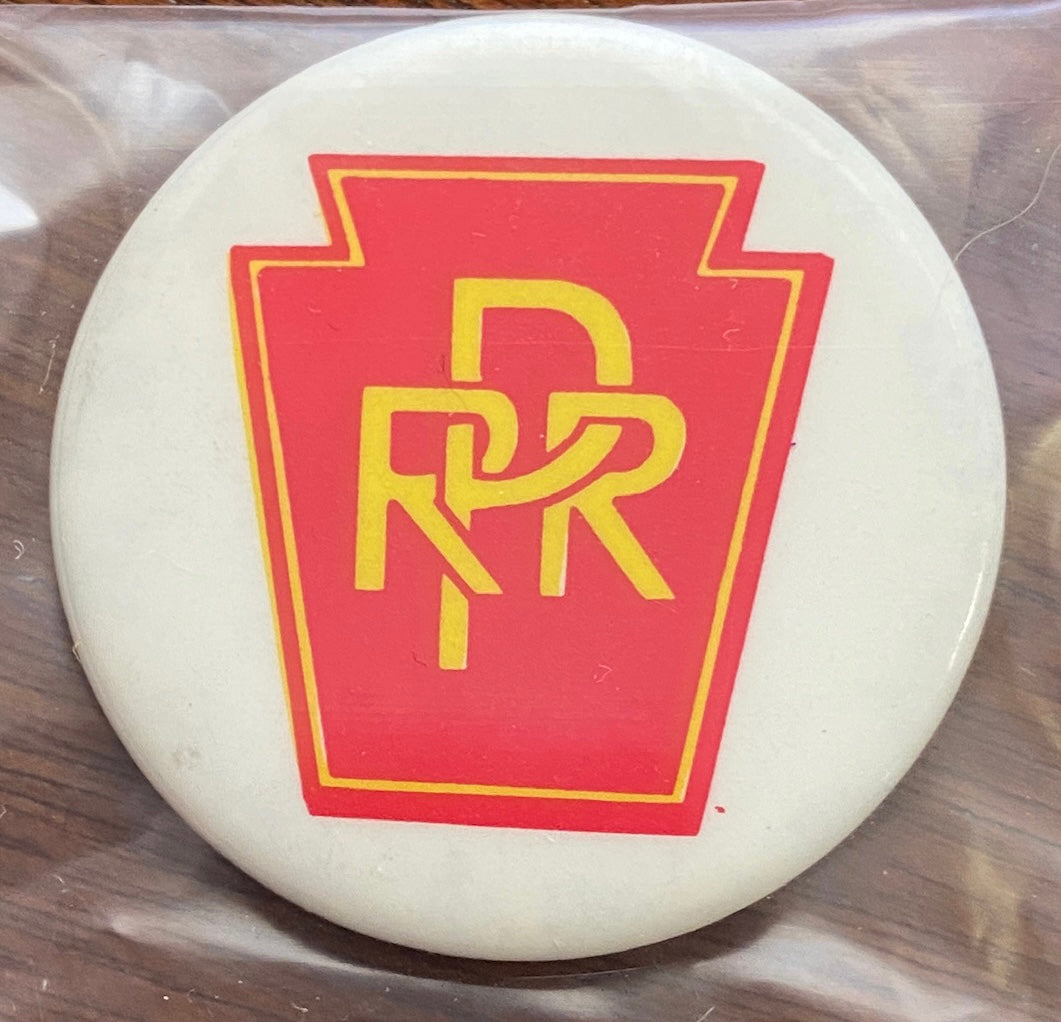 PRR Pennsylvania Railroad Souvenir Button Pin