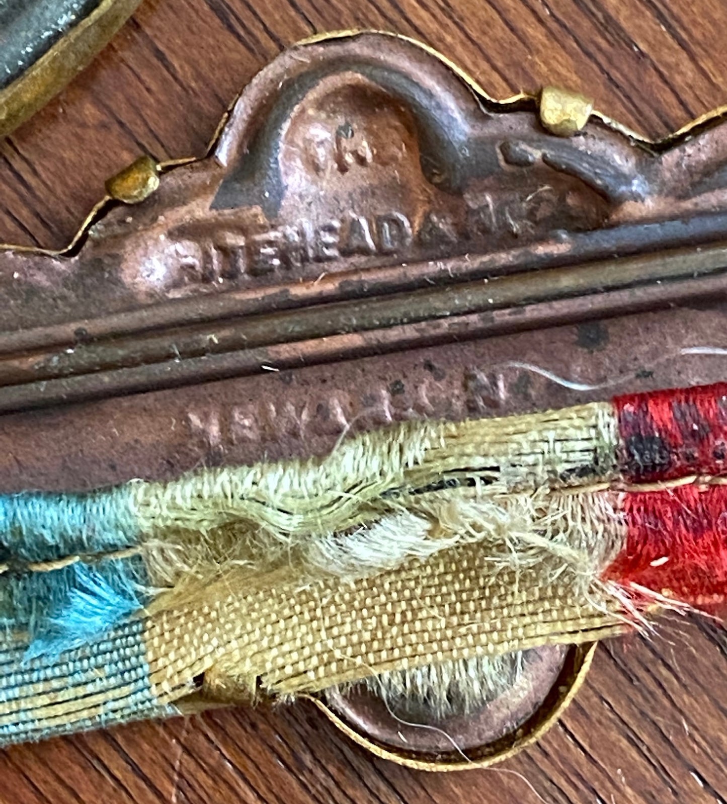 Antique Louisville Ky May 15th 1905 Ribbon Celluloid Brooch Protest Historical