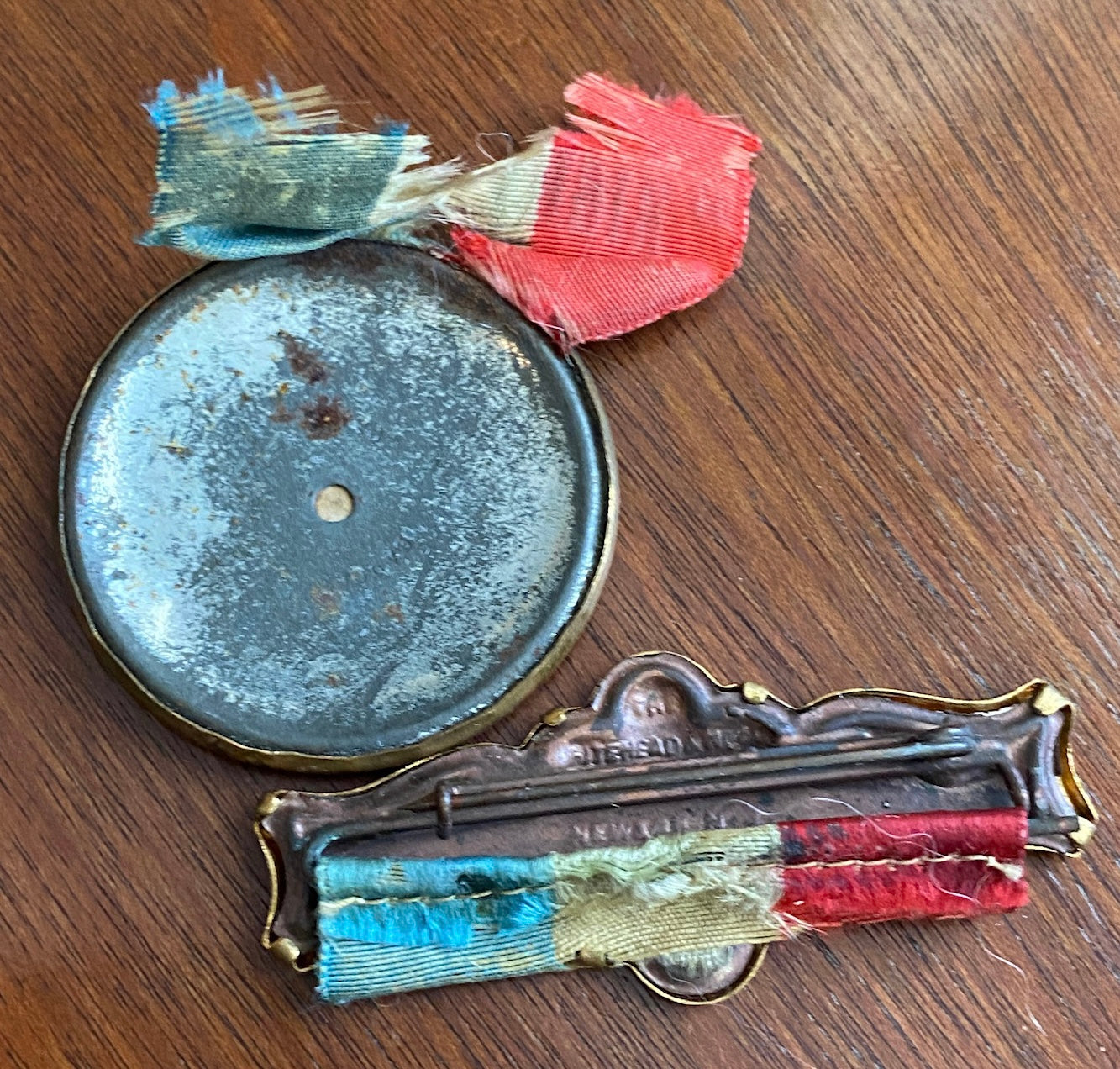 Antique Louisville Ky May 15th 1905 Ribbon Celluloid Brooch Protest Historical