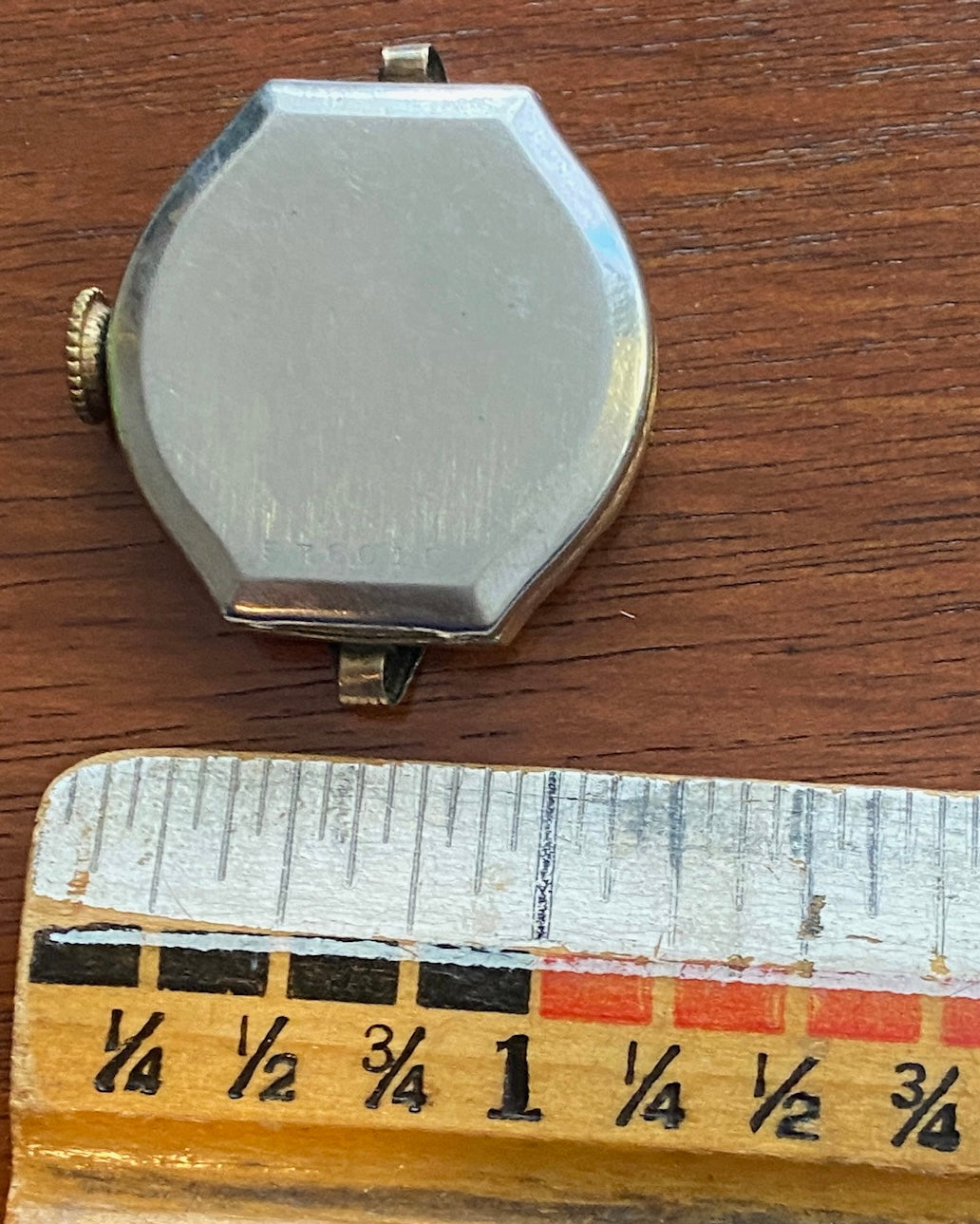 Vintage Central BW Co Manual Wind Wristwatch Gold Filled Parts Repair