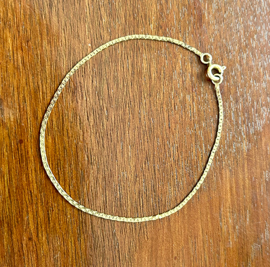 Vintage 1/20 14k Gold Filled Thin Bracelet