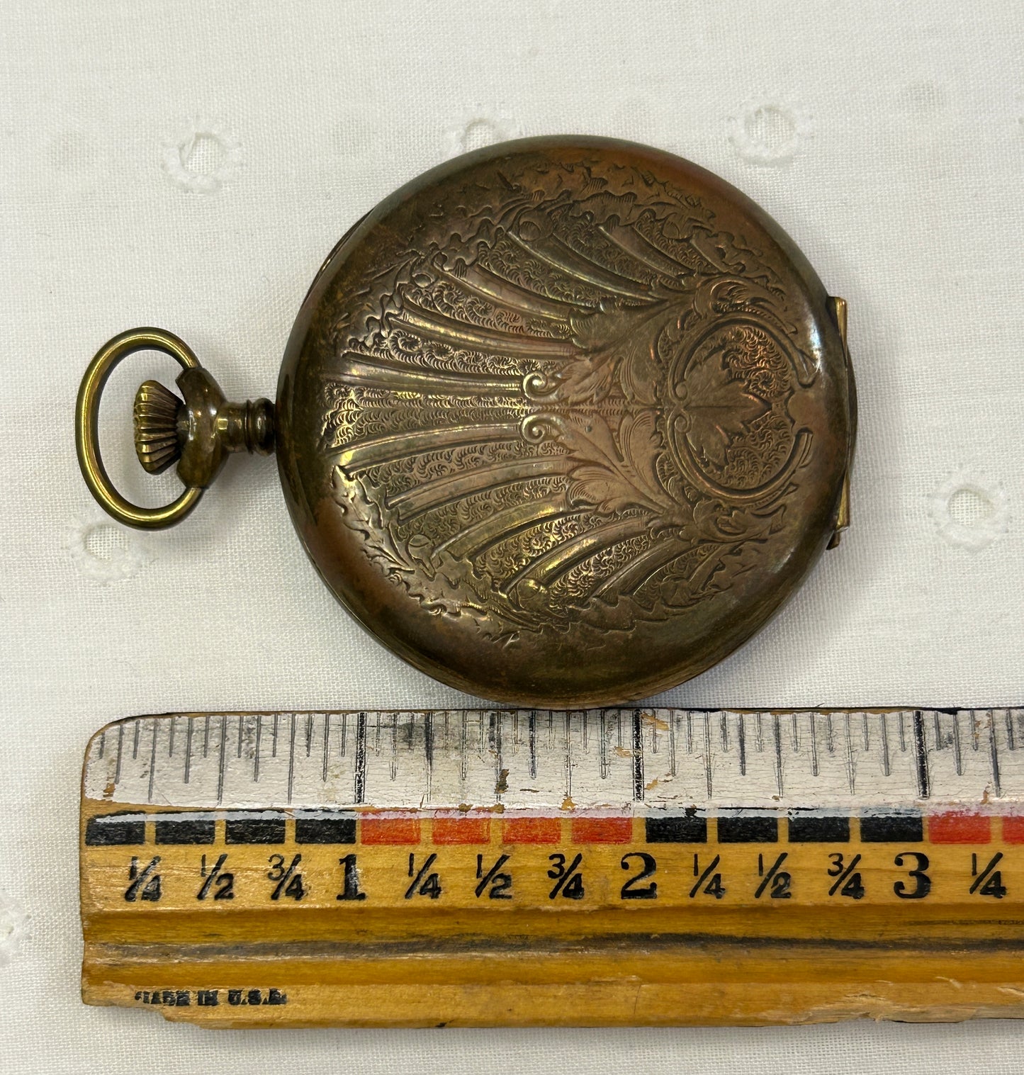 Antique French France REMONTOIR PERFECTIONNE Pocket Watch