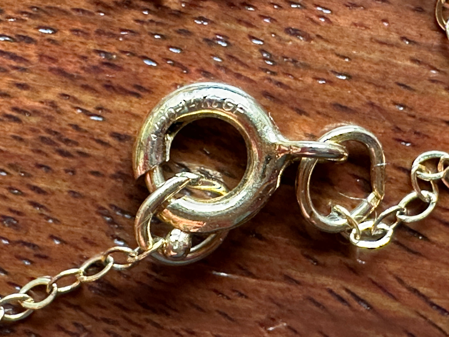 Vintage 1/20 14k Yellow Gold Filled Chain Link Necklace